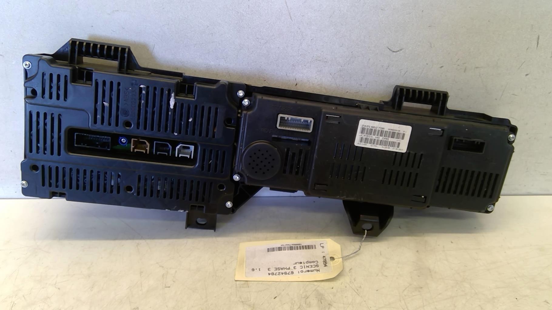 Compteur RENAULT SCENIC 3 PHASE 3 Diesel - 1