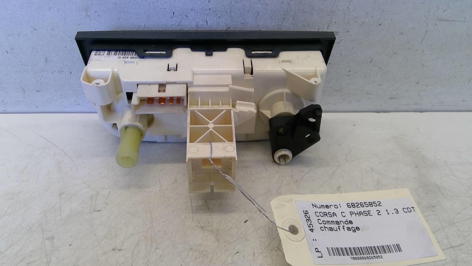 Commande chauffage OPEL CORSA C PHASE 2 Diesel - 1