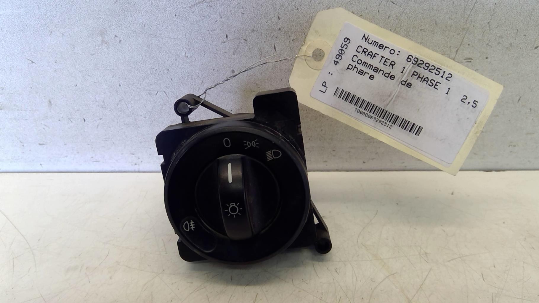 Commande de phare VOLKSWAGEN CRAFTER 1 PHASE 1 Diesel - 1