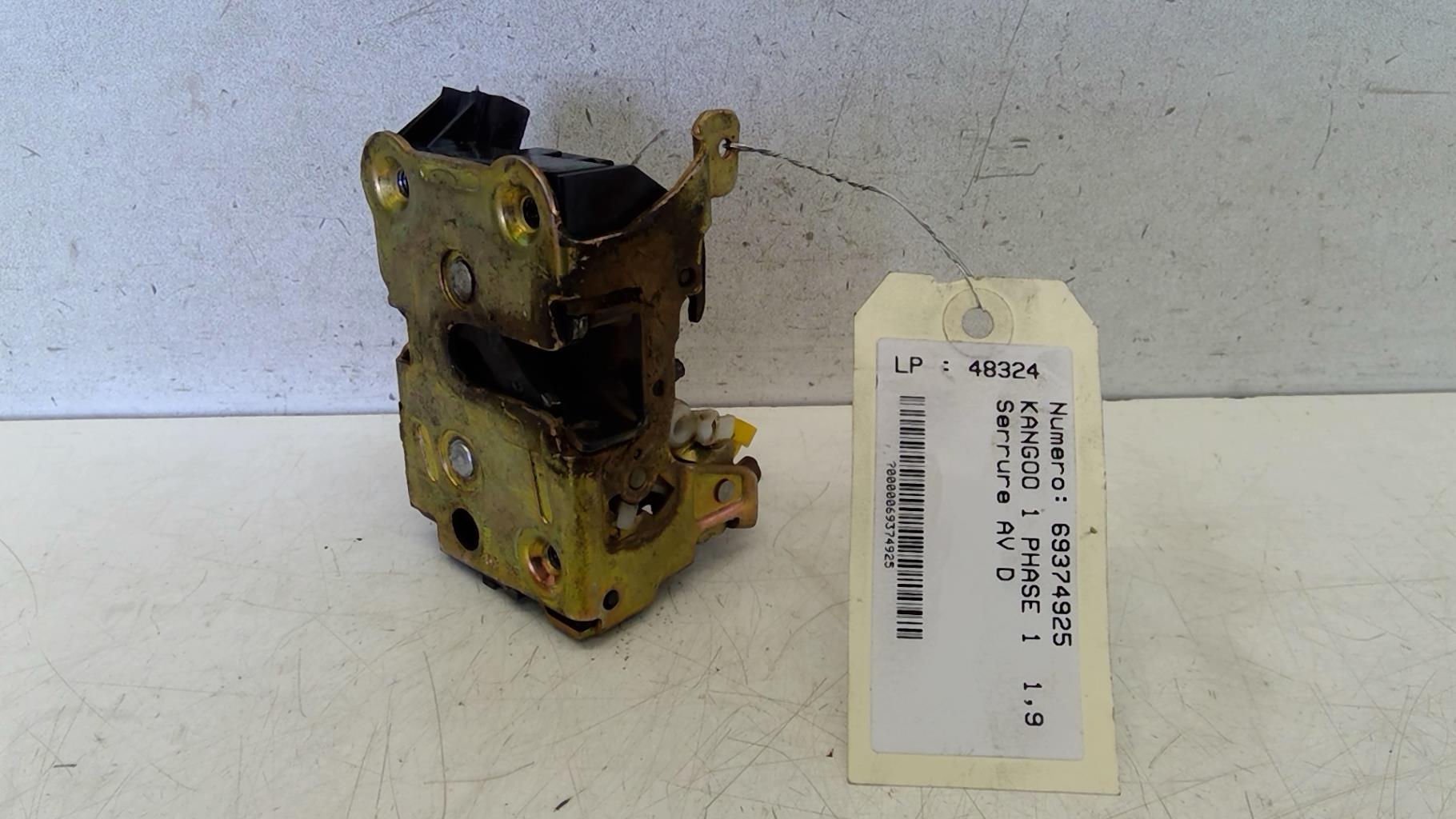 Serrure avant droit RENAULT KANGOO 1 PHASE 1 Diesel - 1