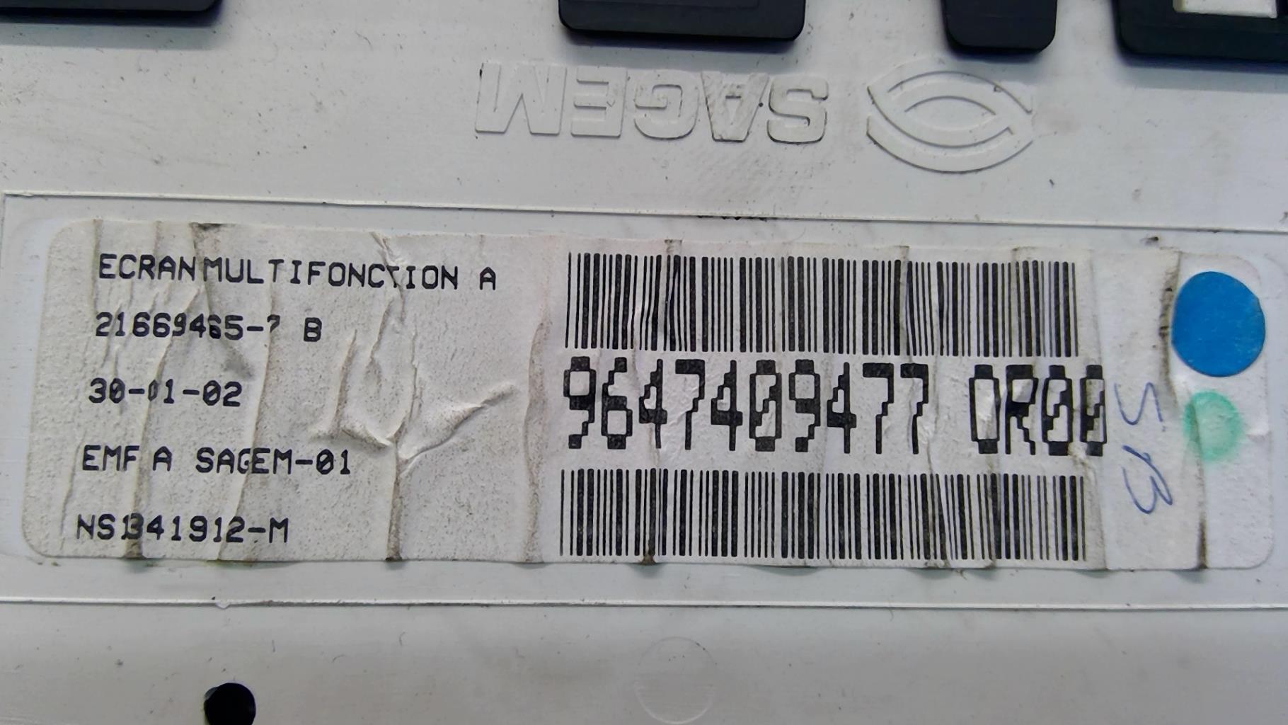 Afficheur CITROEN C3 1 PHASE 1 Diesel - 1