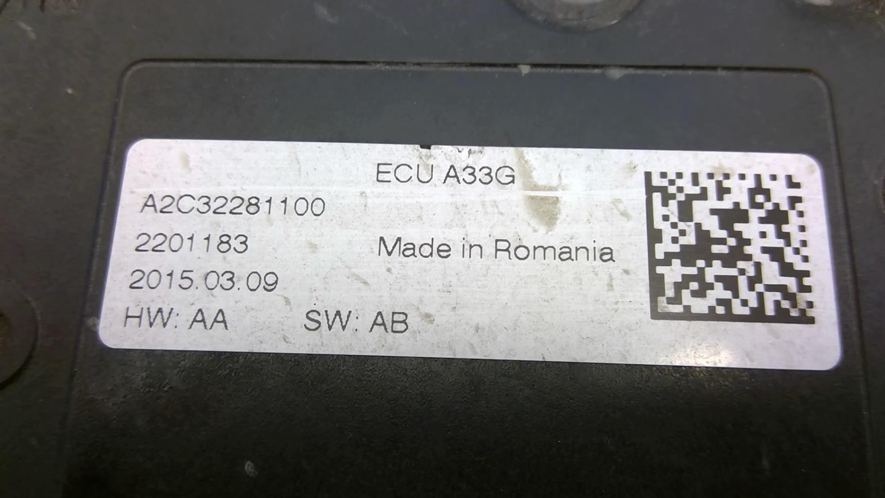Bloc electrique de frein a main OPEL INSIGNIA 1 PHASE 2 BREAK Diesel - 1