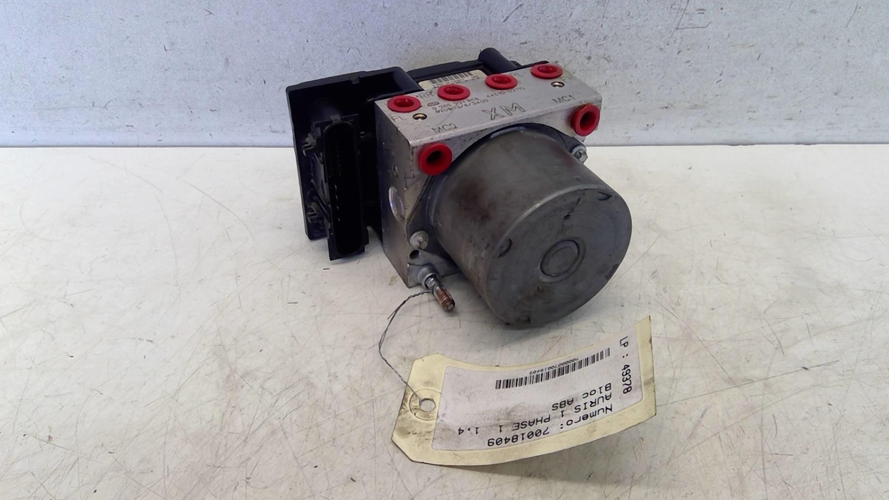 Blocco ABS (antibloccaggio freni) TOYOTA AURIS 1 PHASE 1 Diésel - 1