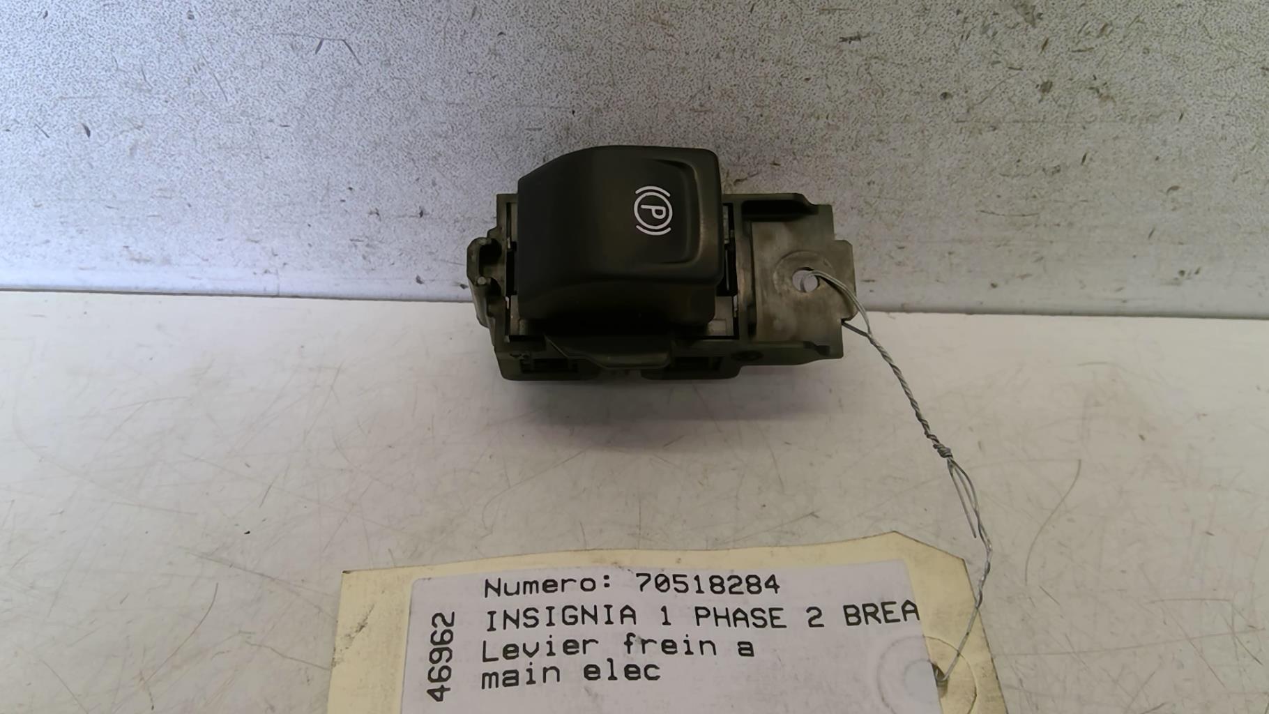 Leva freno a mano elettrico OPEL INSIGNIA 1 PHASE 2 BREAK Diésel - 1