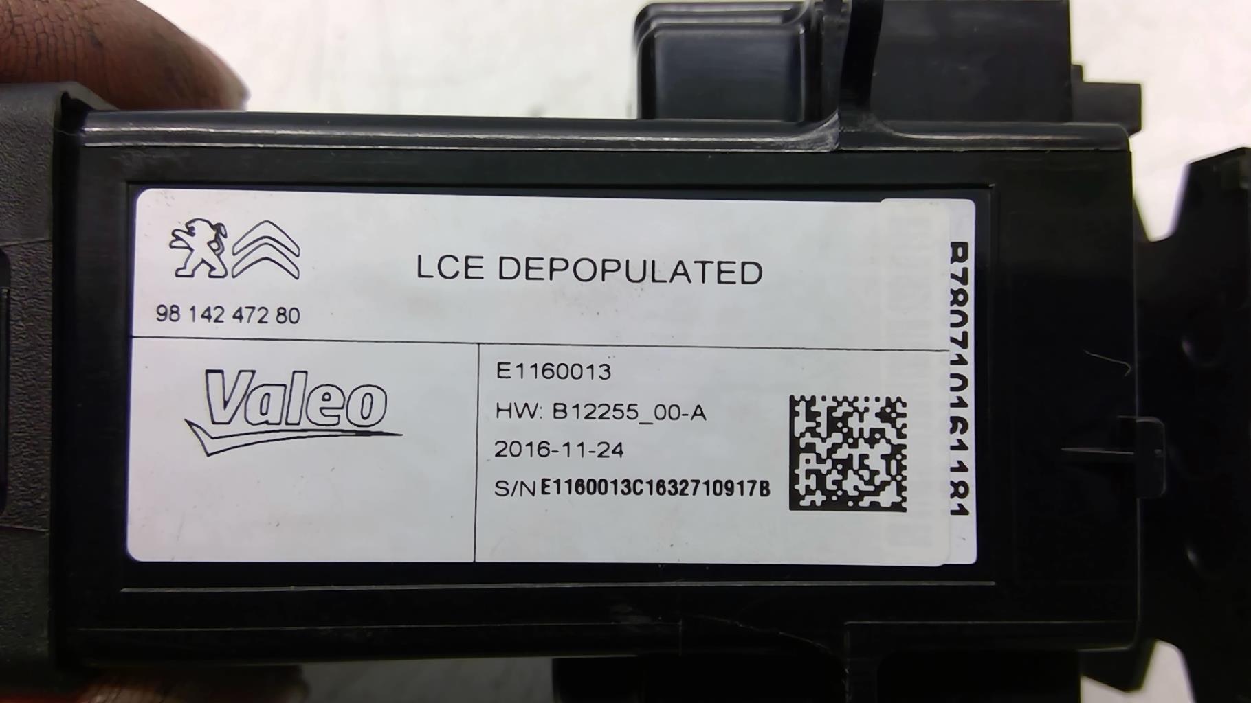 Lettore schede (bloccasterzo) CITROEN C4 PICASSO 2 PHASE 2 Gasolina - 1