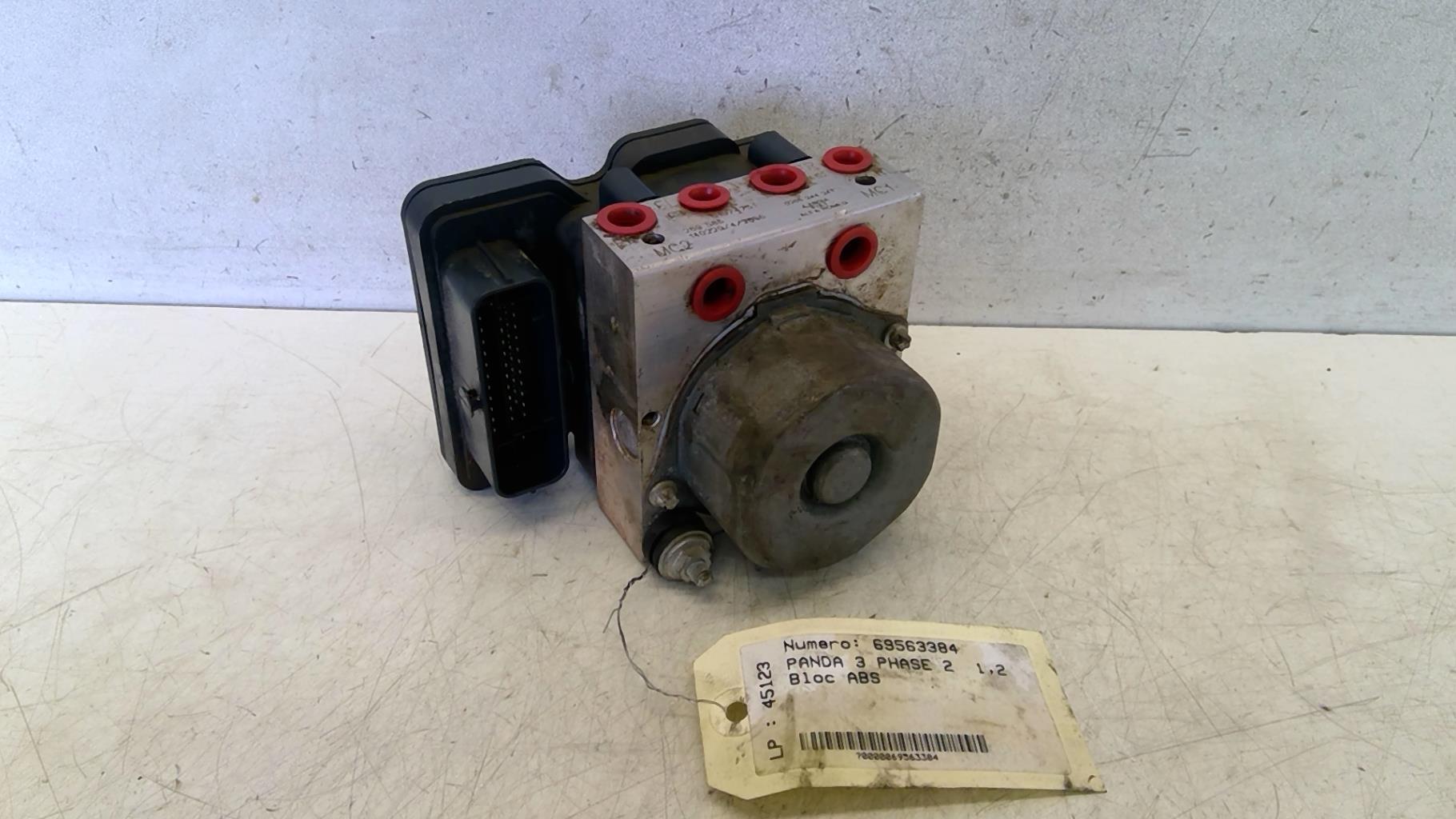 Blocco ABS (antibloccaggio freni) FIAT PANDA 3 PHASE 2 Diésel - 1