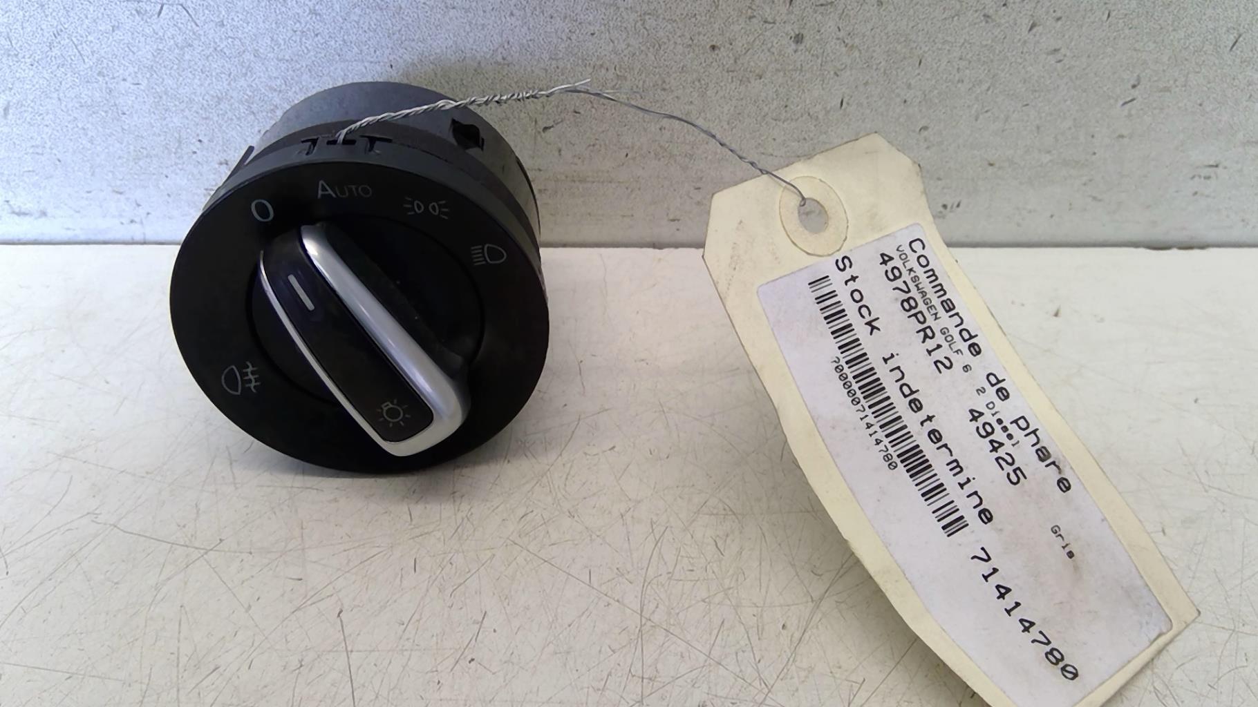 Commande de phare VOLKSWAGEN GOLF 6 Diesel - 1