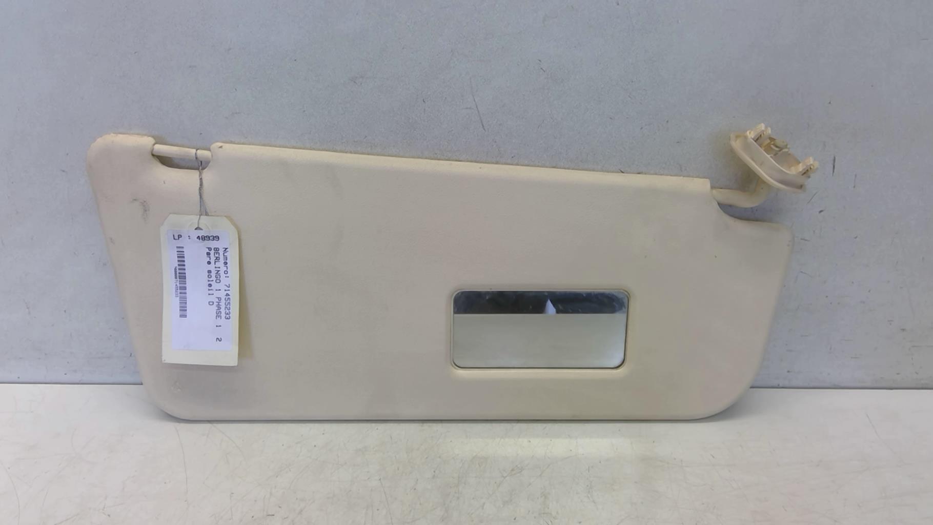 Visiera parasole destra CITROEN BERLINGO 1 PHASE 1 Diésel - 1