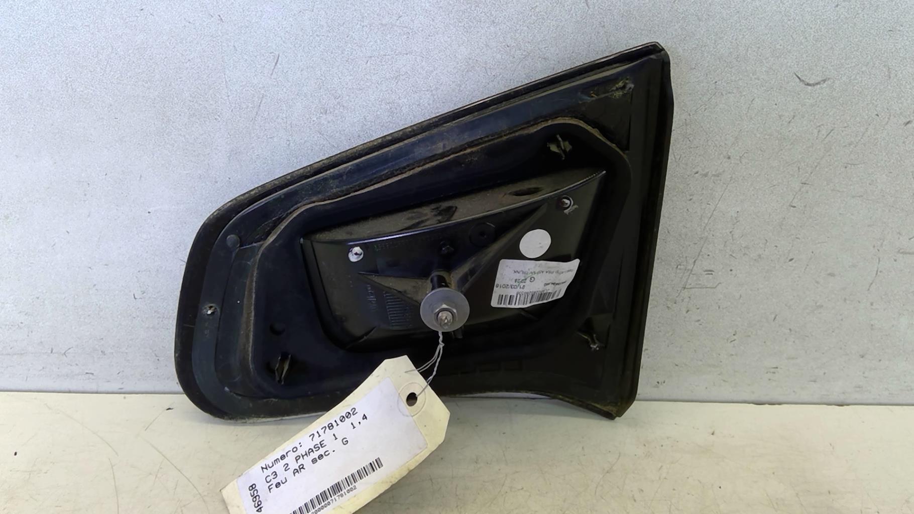 Feu arriere secondaire gauche (feux) CITROEN C3 2 PHASE 1 Diesel - 1