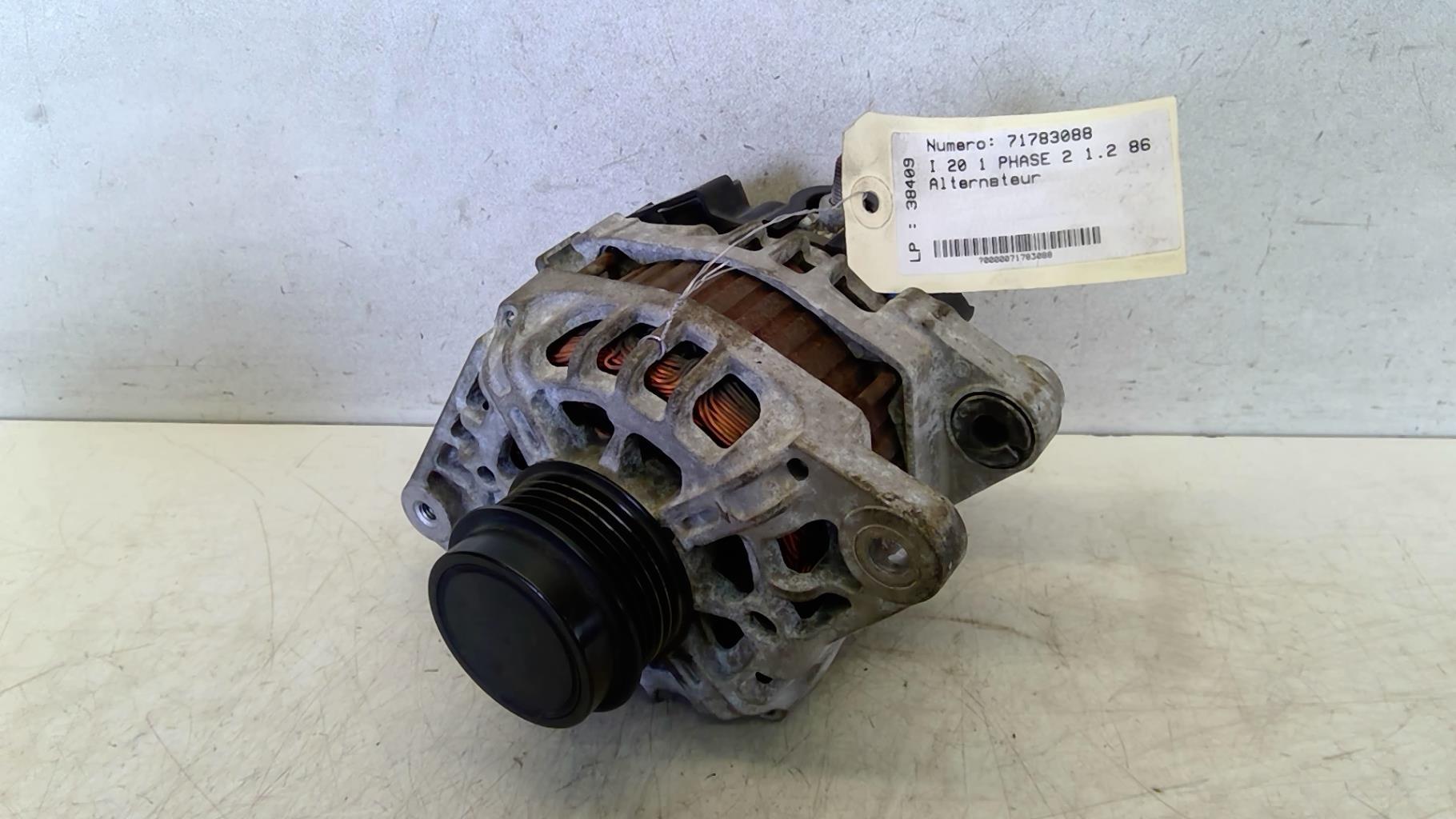 Alternatore HYUNDAI I 20 1 PHASE 2 Gasolina - 1