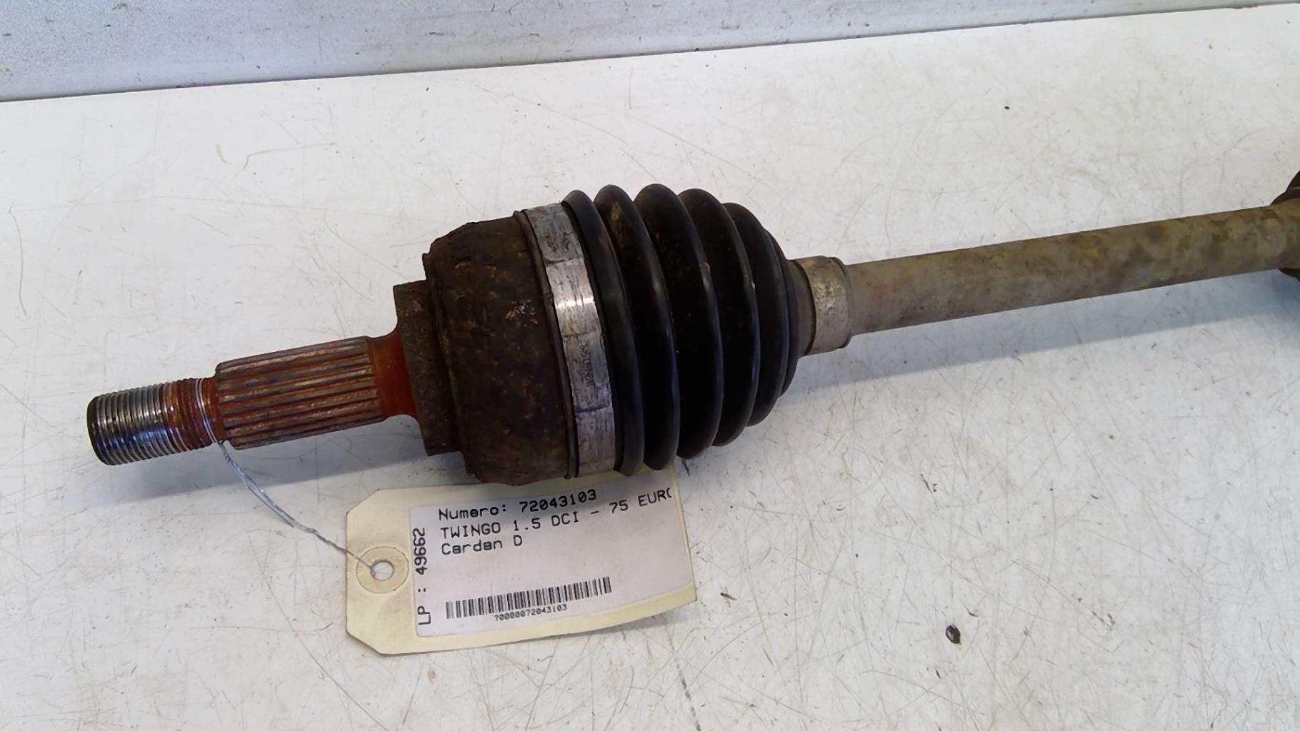 Giunto cardanico albero di trasmissione destro RENAULT TWINGO 2 PHASE 1 Diésel - 1