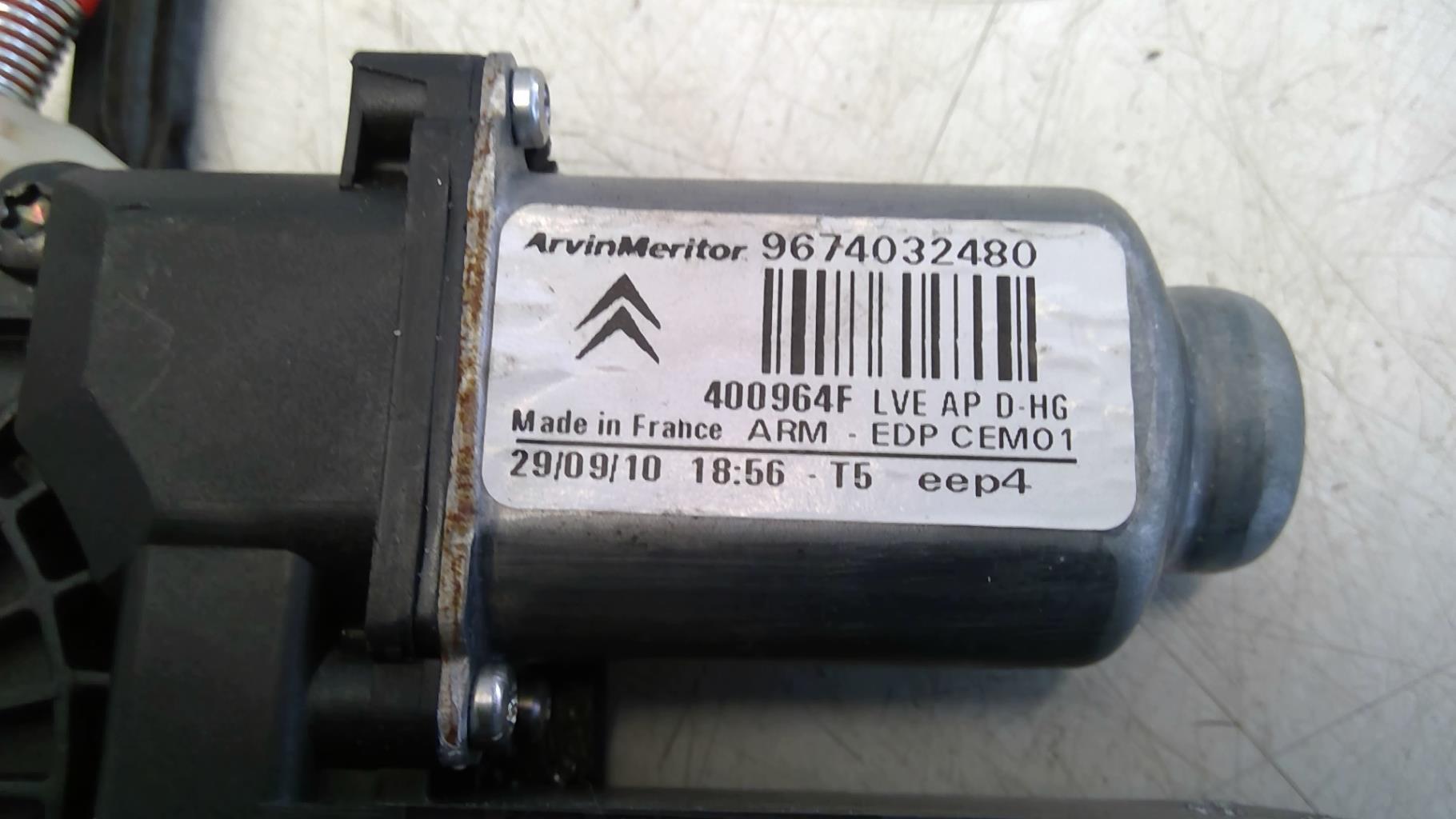 Alzacristalli elettrico anteriore destro CITROEN C4 GRAND PICASSO 1 Diésel - 1
