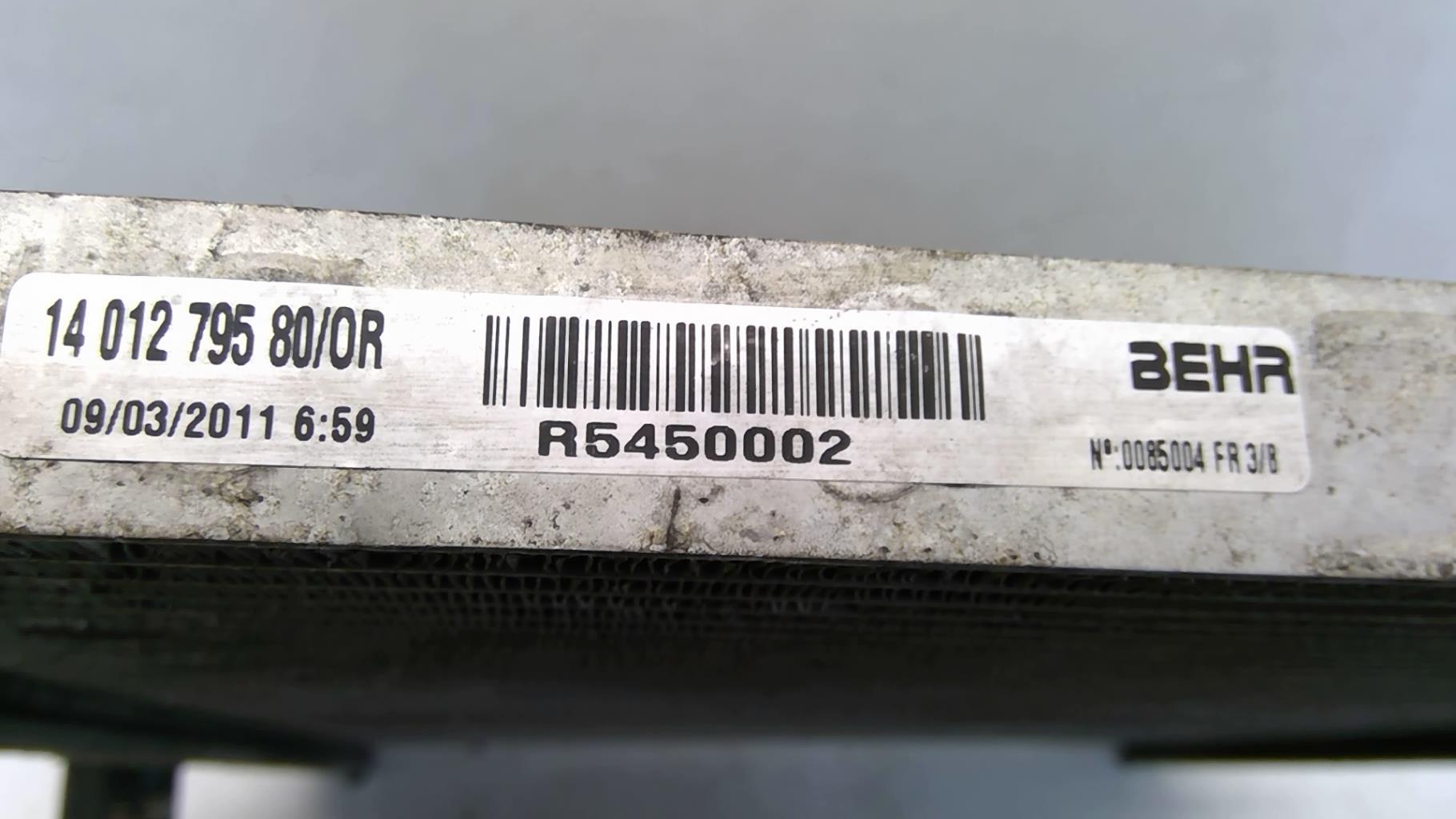 Radiateur eau CITROEN C8 Diesel - 1