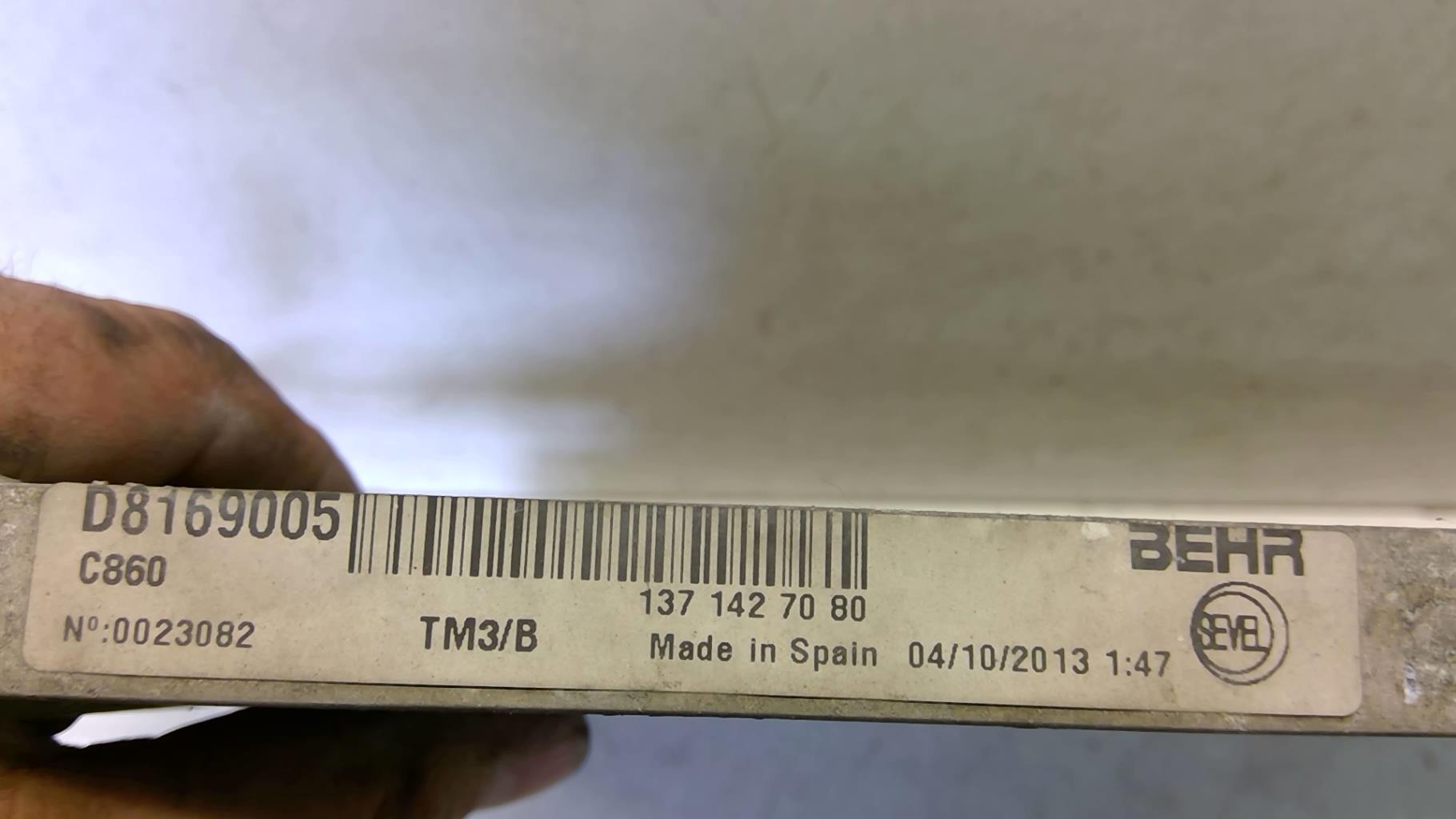Radiateur clim FIAT DUCATO 3 PHASE 1 Diesel - 1