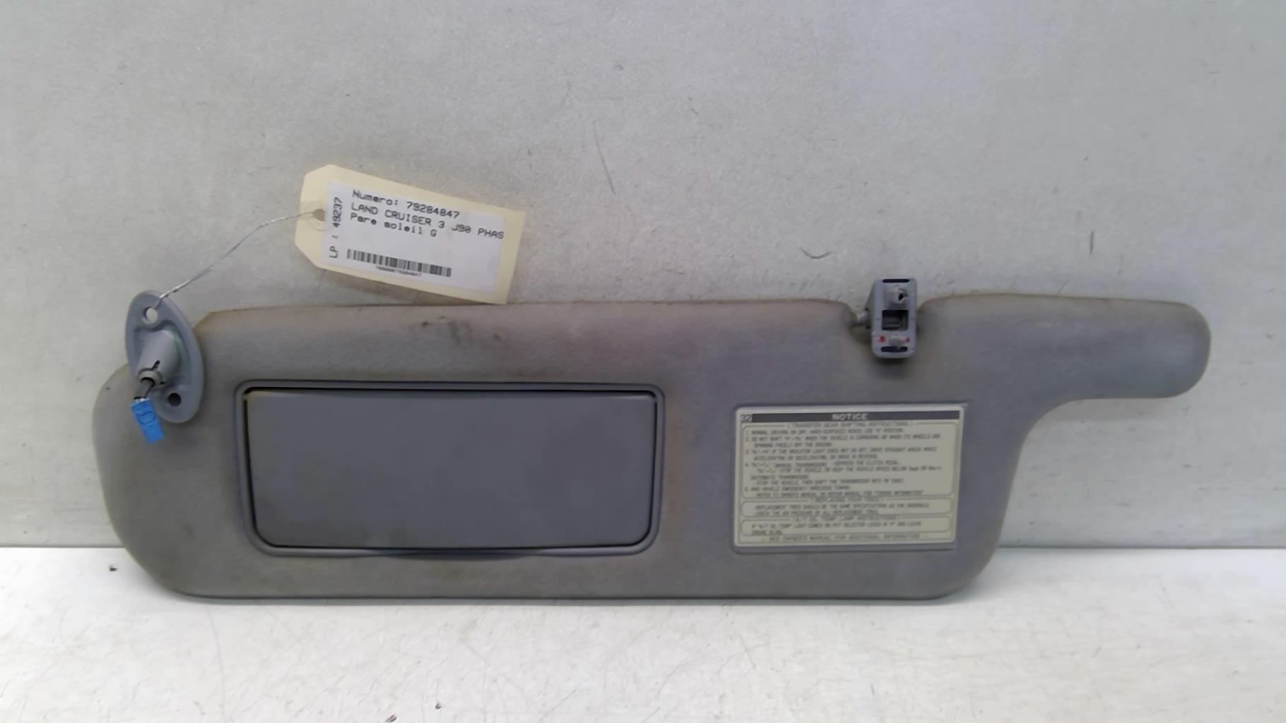 Visiera parasole sinistra TOYOTA LAND CRUISER 3 J90 PHASE 2 Diésel - 1