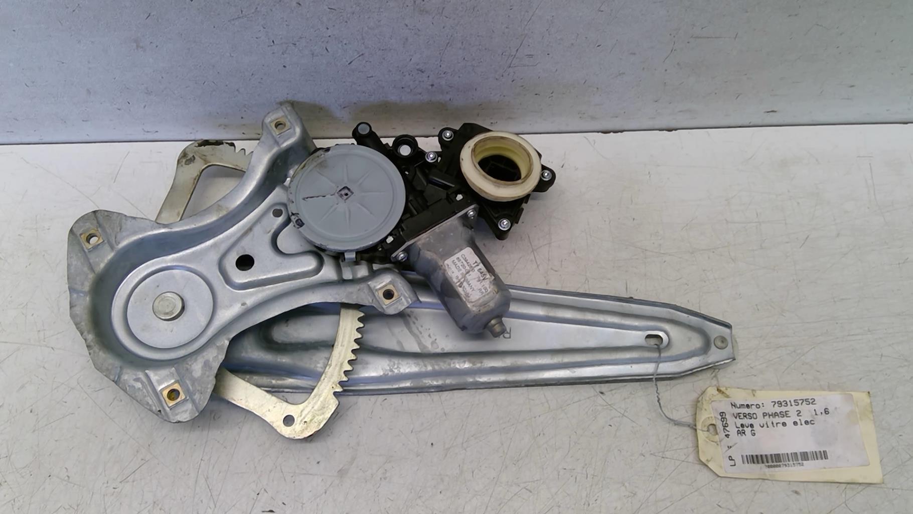 Alzacristalli elettrico posteriore sinistro TOYOTA VERSO PHASE 2 Gasolina - 1