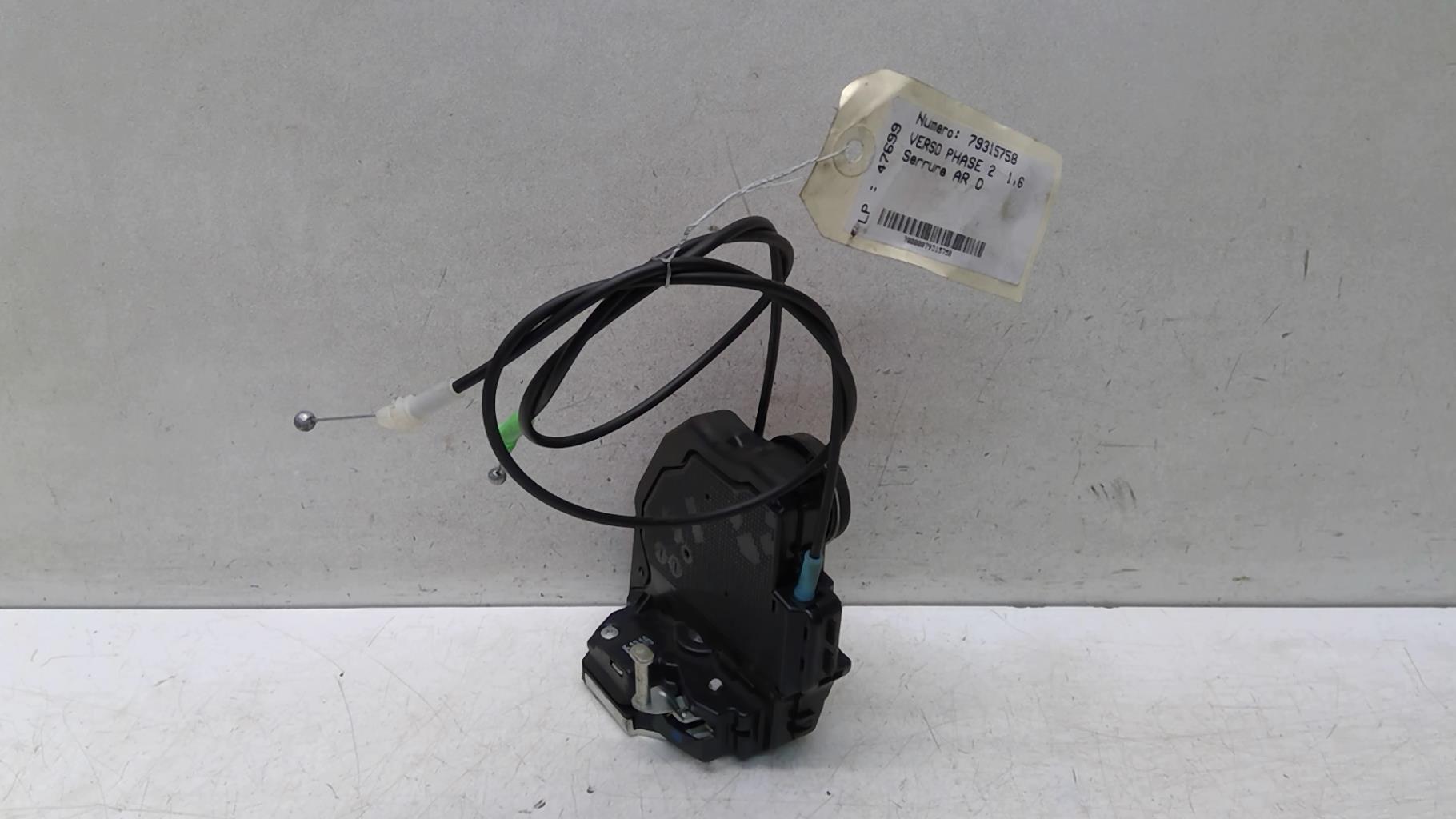 Serratura posteriore destra TOYOTA VERSO PHASE 2 Gasolina - 1