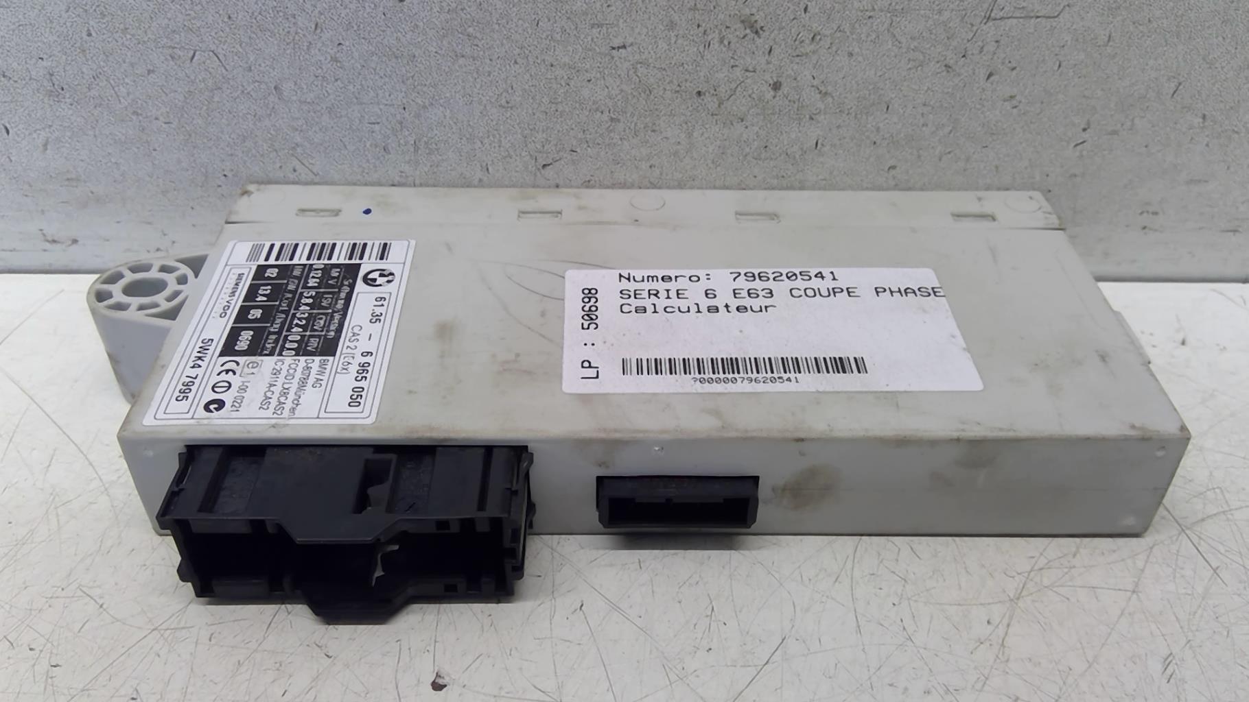 Centralina BMW SERIE 6 E63 COUPE PHASE 1  - 1
