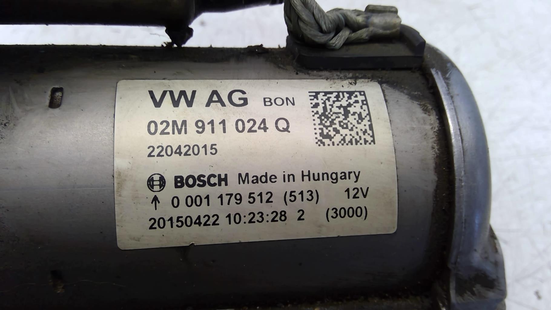 Motorino avviamento VOLKSWAGEN POLO 5 PHASE 2 Gasolina - 1