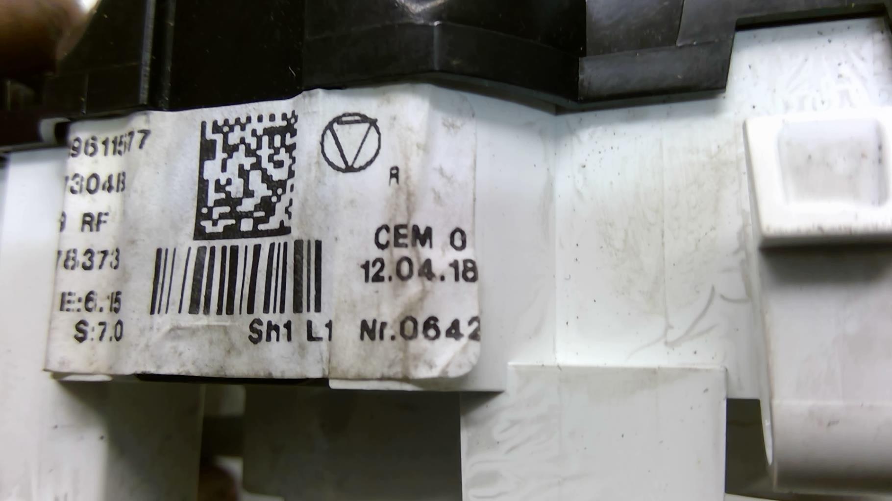 Commande chauffage PEUGEOT 208 1 PHASE 2 Diesel - 1