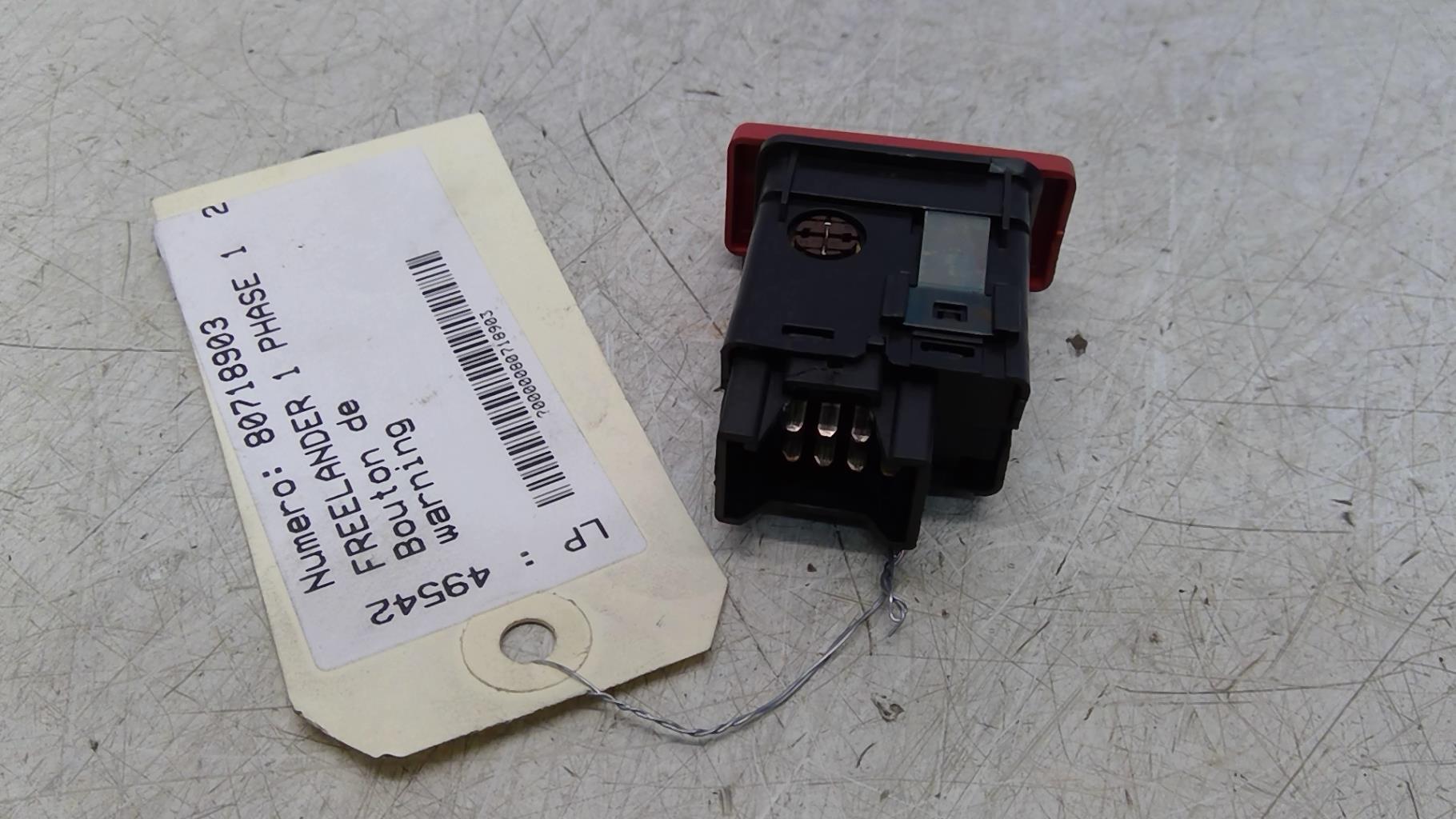 Bouton de warning LAND ROVER FREELANDER 1 PHASE 1 Diesel - 1