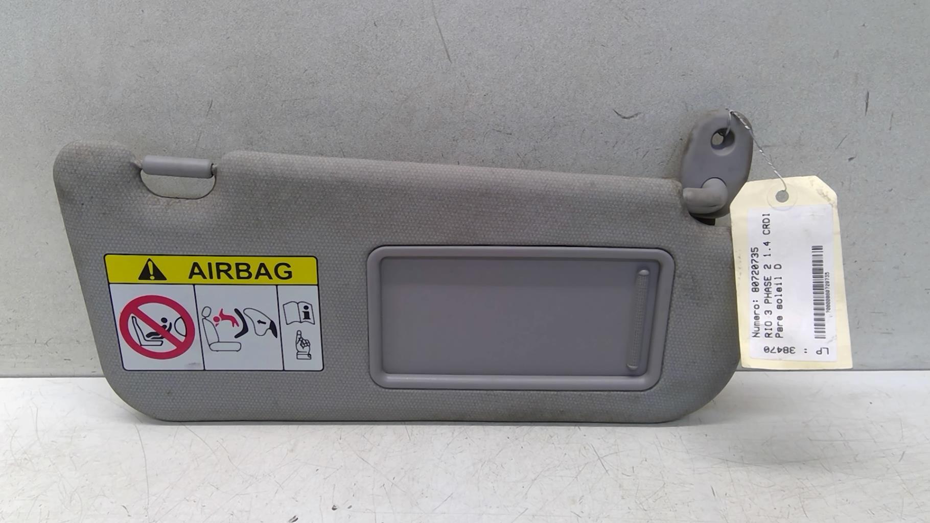 Visiera parasole destra KIA RIO 3 PHASE 2 Diésel - 1