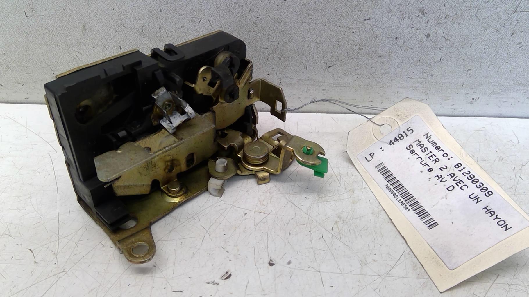 Serrure avant droit RENAULT MASTER 2 PHASE 1 Diesel - 1