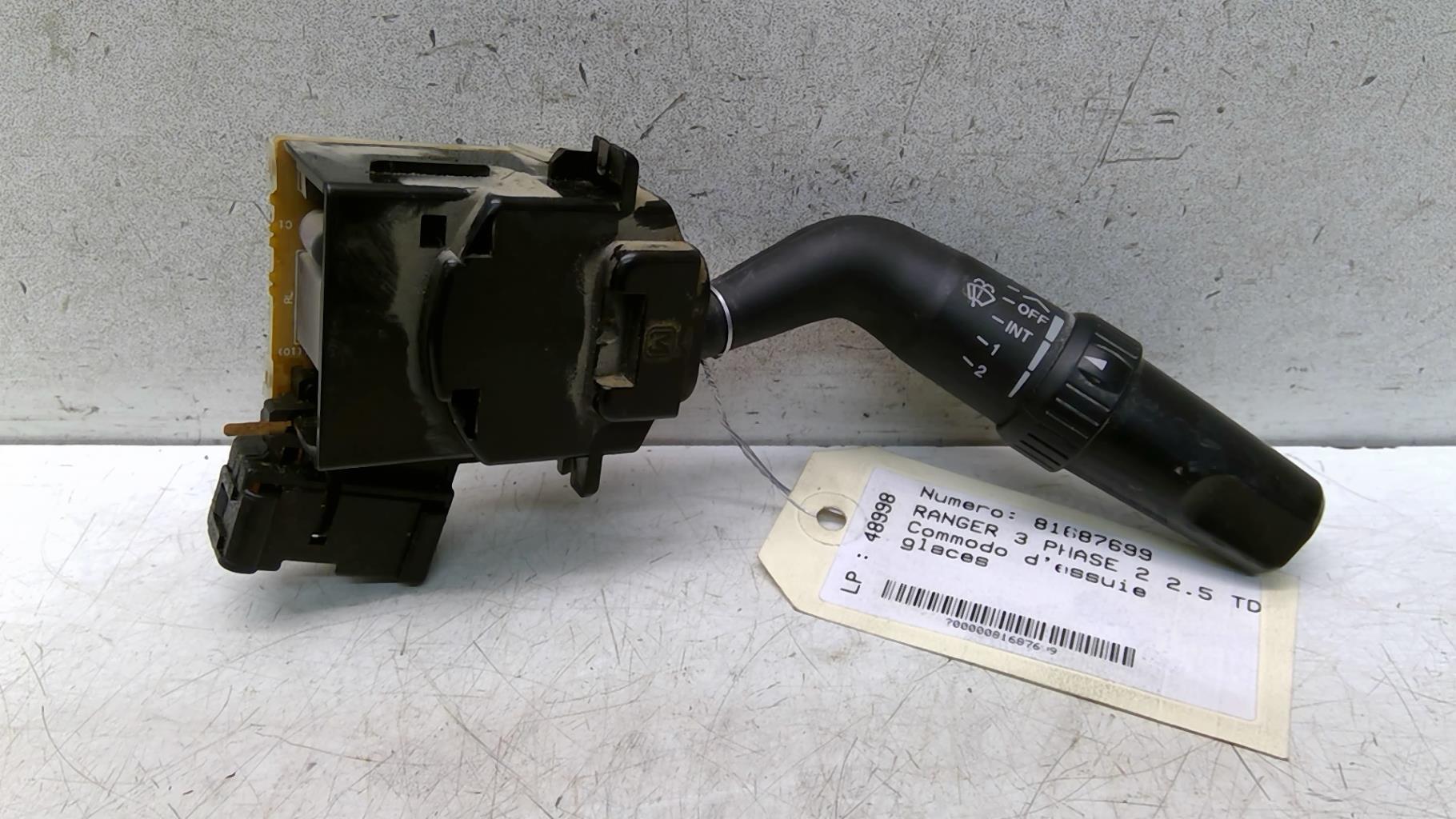 Commodo d'essuie glaces FORD RANGER 3 PHASE 2 Diesel - 1