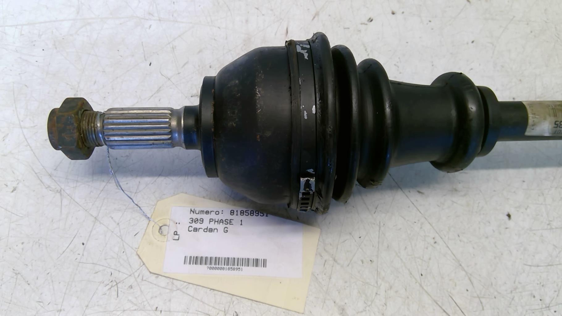 Giunto cardanico albero di trasmissione sinistro PEUGEOT 309 PHASE 1  - 1