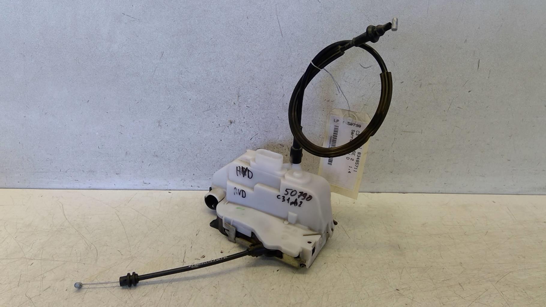 Serrure avant droit CITROEN C3 1 PHASE 2 Diesel - 1