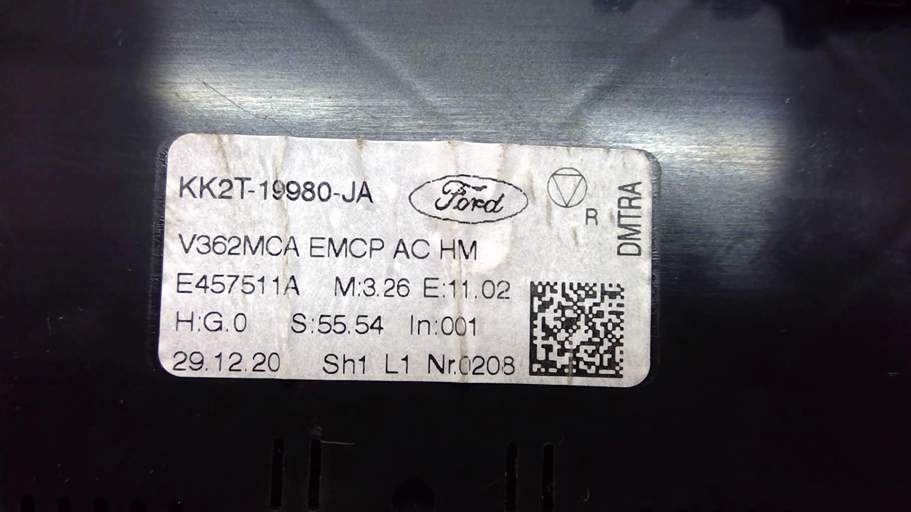 Commande chauffage FORD TRANSIT CUSTOM 1 PHASE 2 Diesel - 1