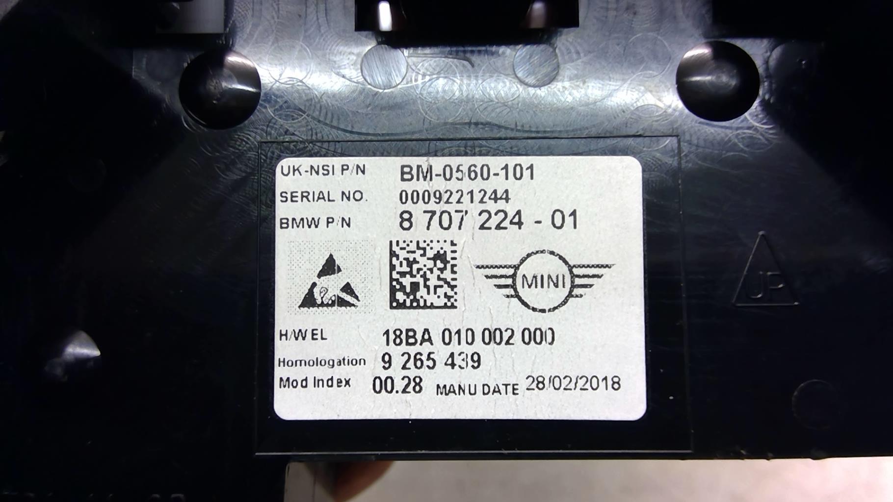 Compteur MINI MINI 3 F55 PHASE 1 Essence - 1