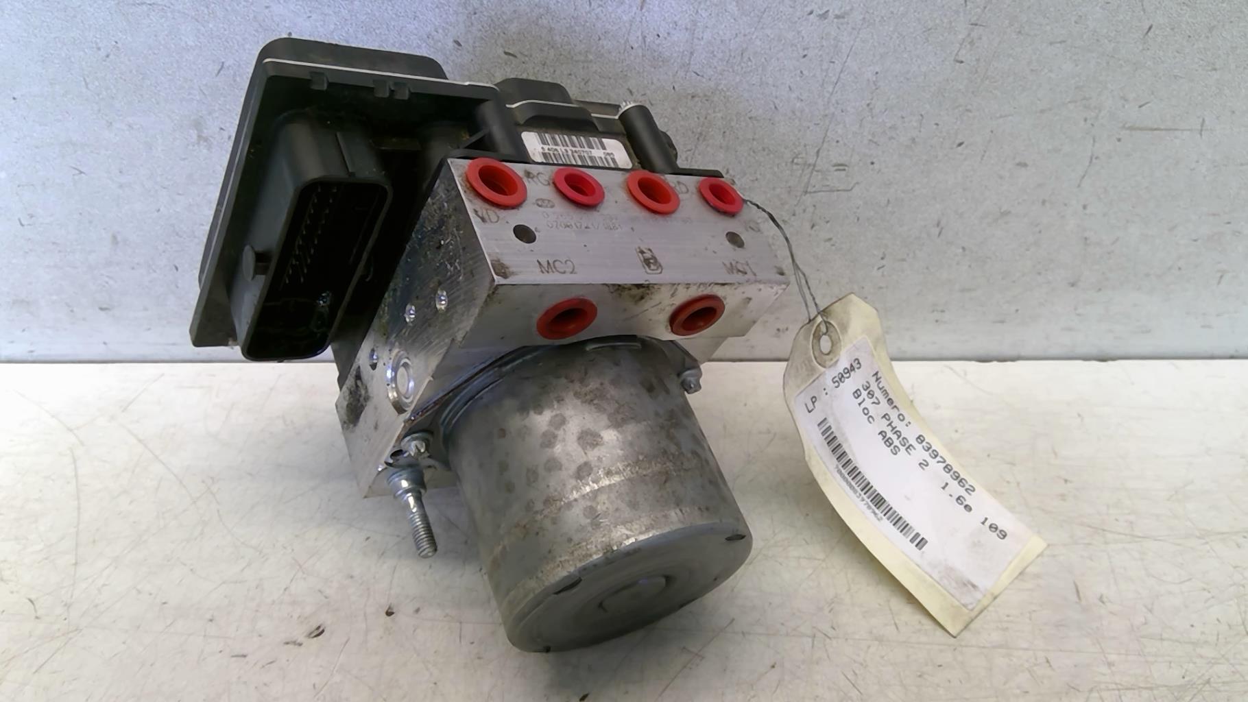 Blocco ABS (antibloccaggio freni) PEUGEOT 307 PHASE 2 Gasolina - 1