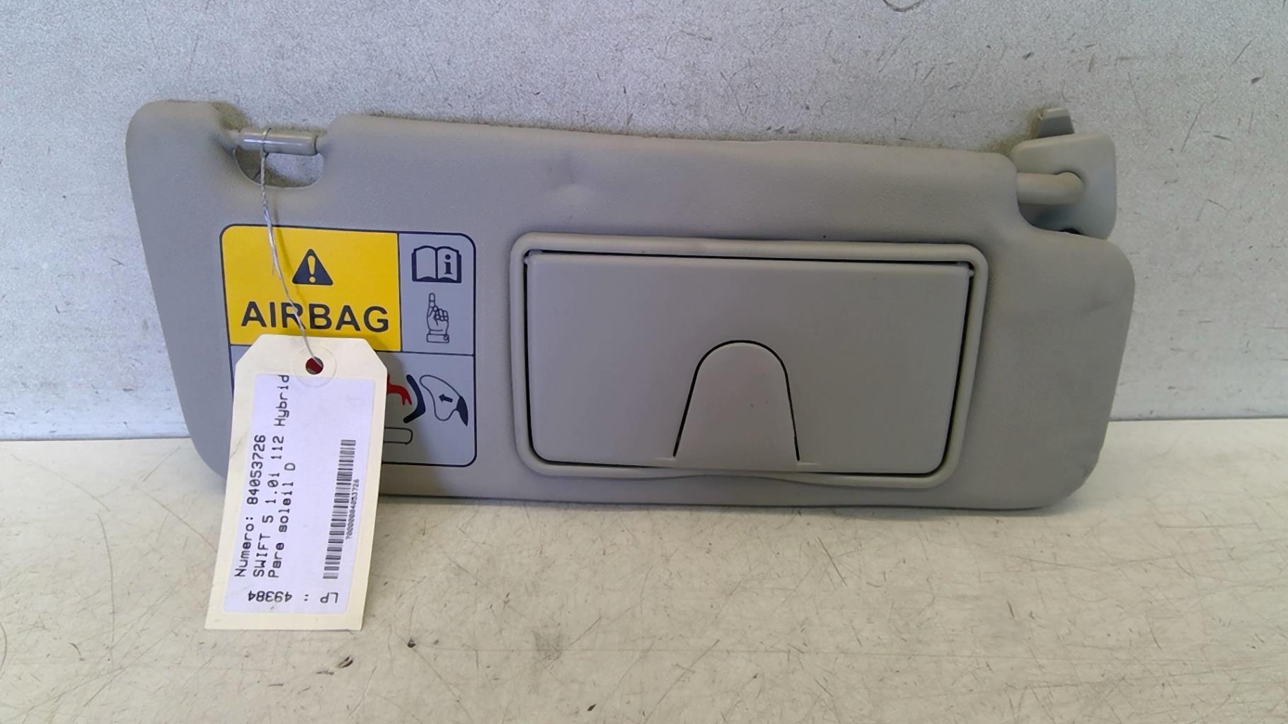 Visiera parasole destra SUZUKI SWIFT 5 Gasolina/Híbrido - 1
