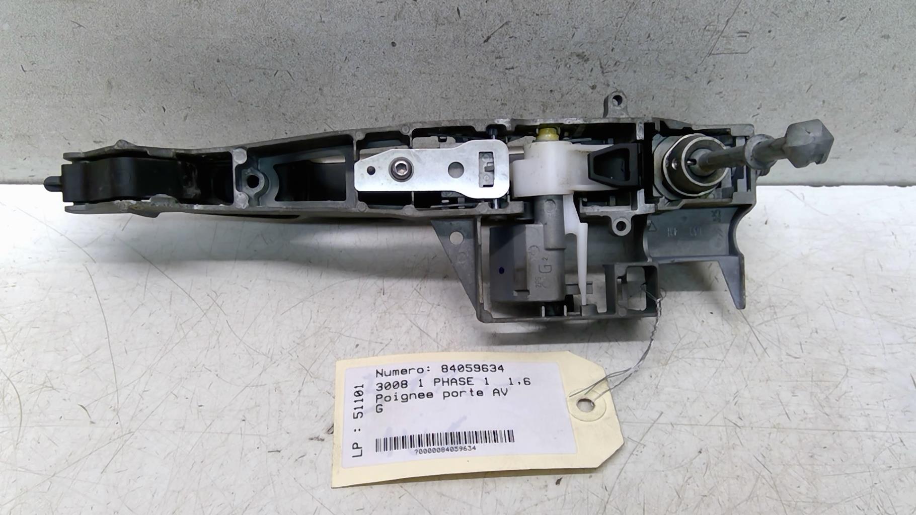 Maniglia portiera anteriore sinistra PEUGEOT 3008 1 PHASE 1 Diésel - 1
