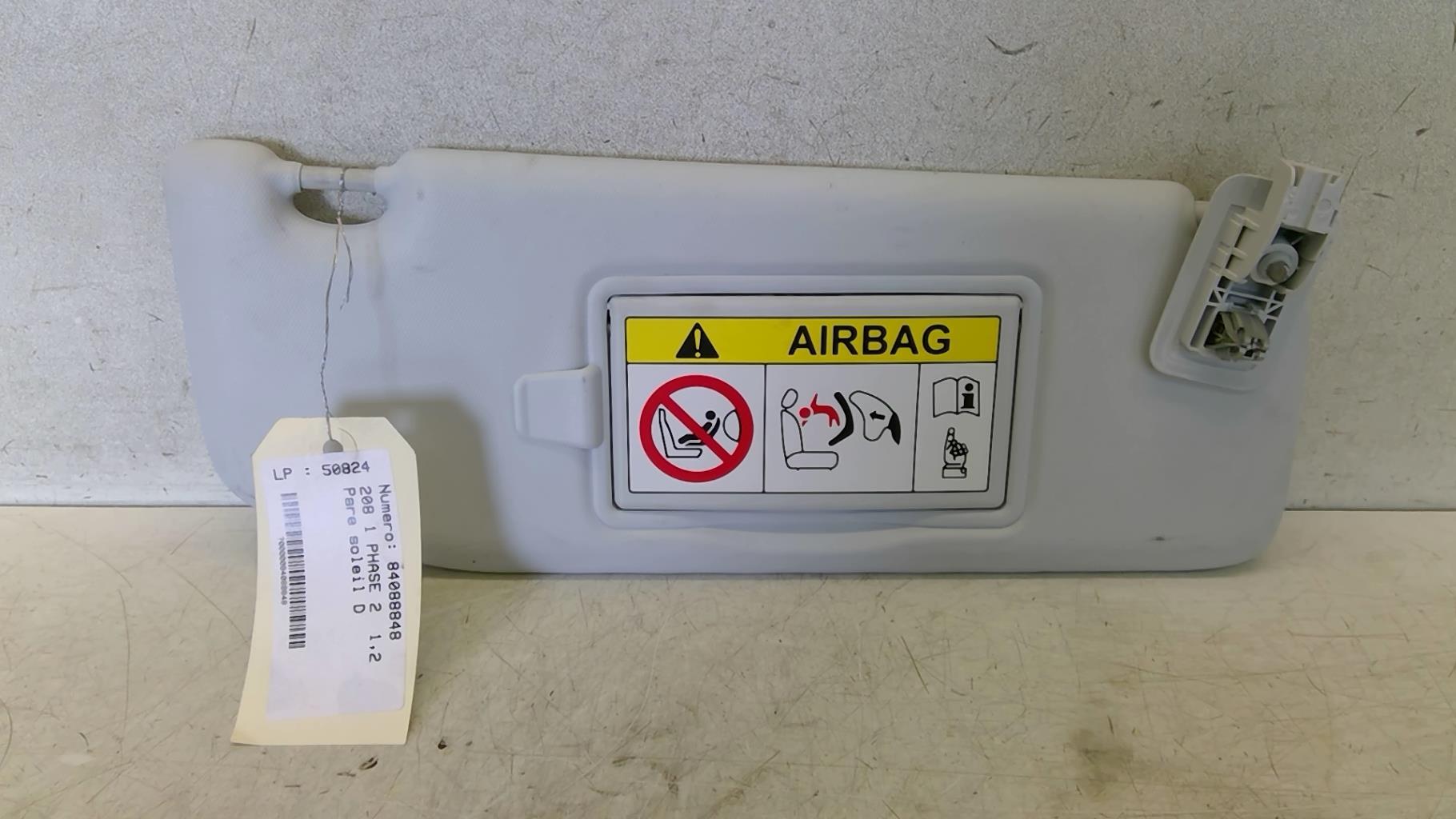 Visiera parasole destra PEUGEOT 208 1 PHASE 2 Gasolina - 1