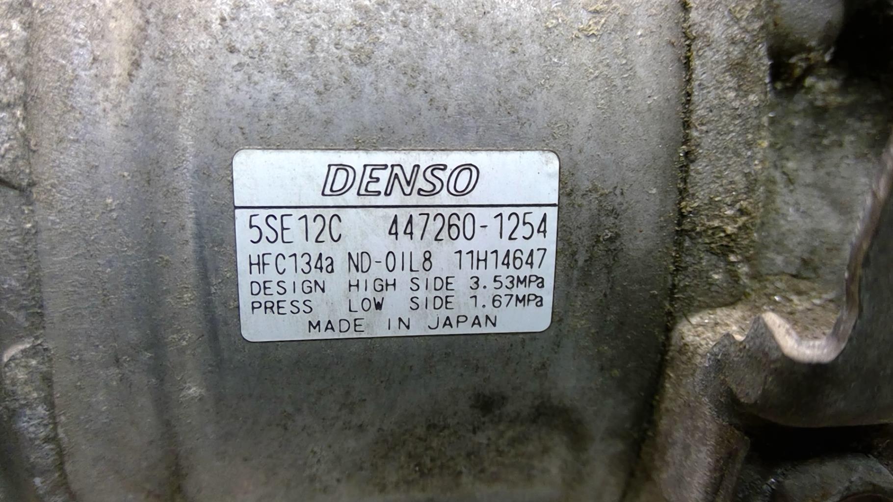 Compressore clima TOYOTA AURIS 1 PHASE 1 Diésel - 1