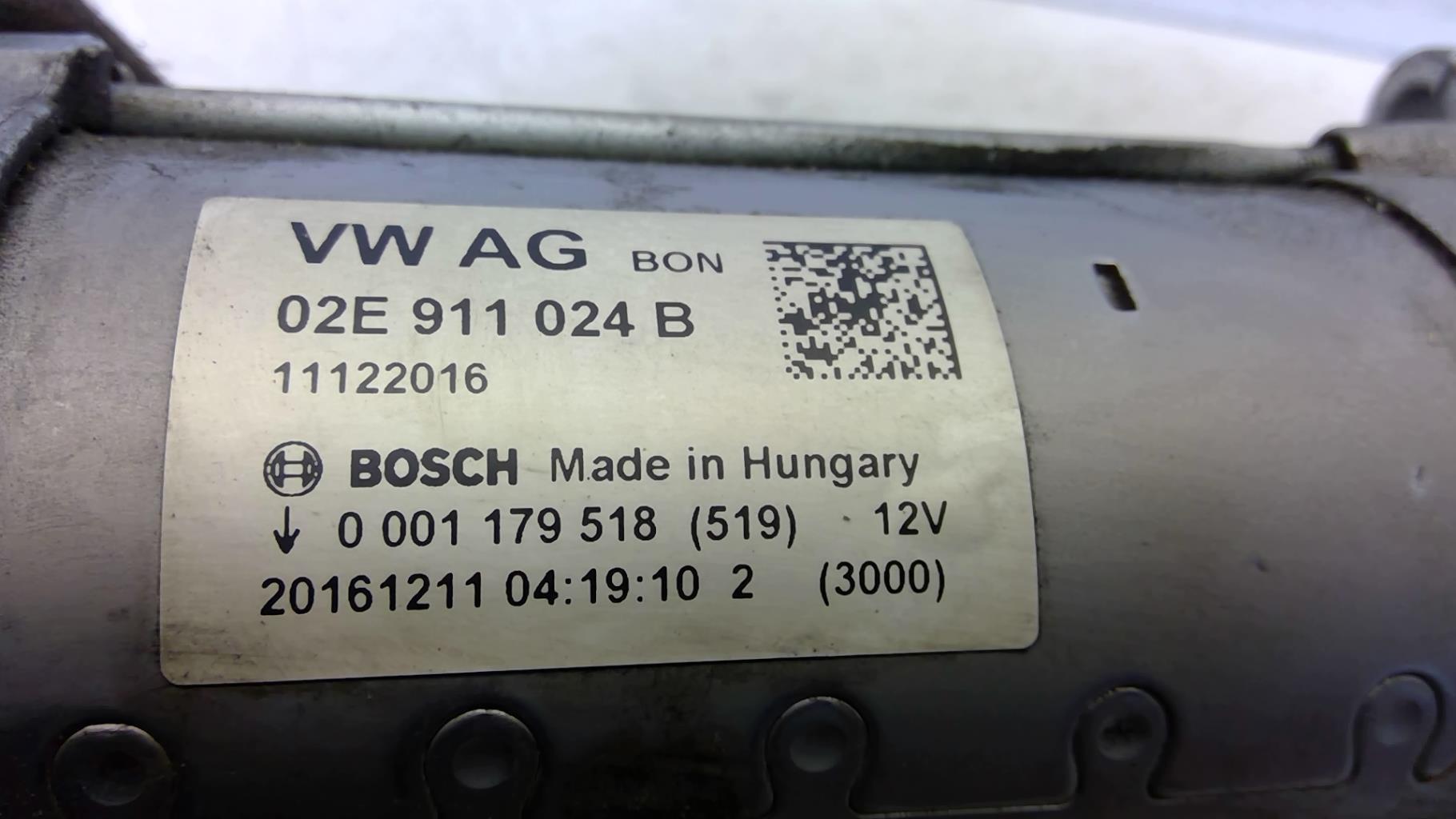 Motorino avviamento VOLKSWAGEN TIGUAN 2 PHASE 1 Gasolina - 1