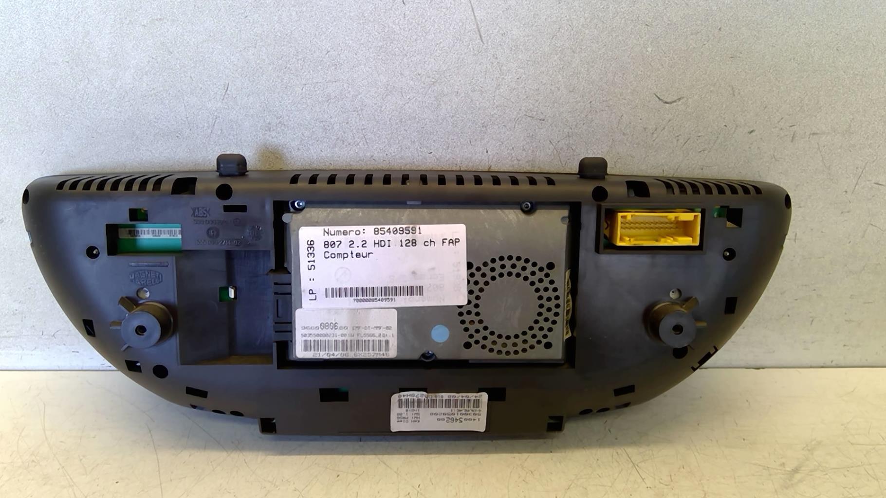 Compteur PEUGEOT 807 Diesel - 1