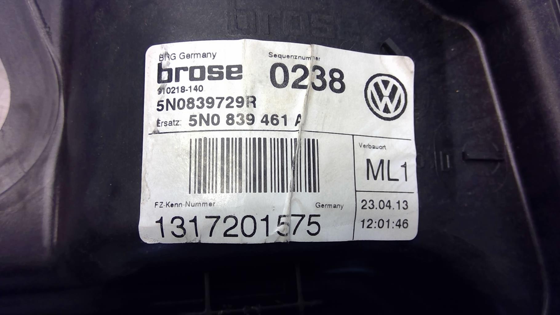 Alzacristalli elettrico posteriore sinistro VOLKSWAGEN TIGUAN 1 PHASE 2 Diésel - 1