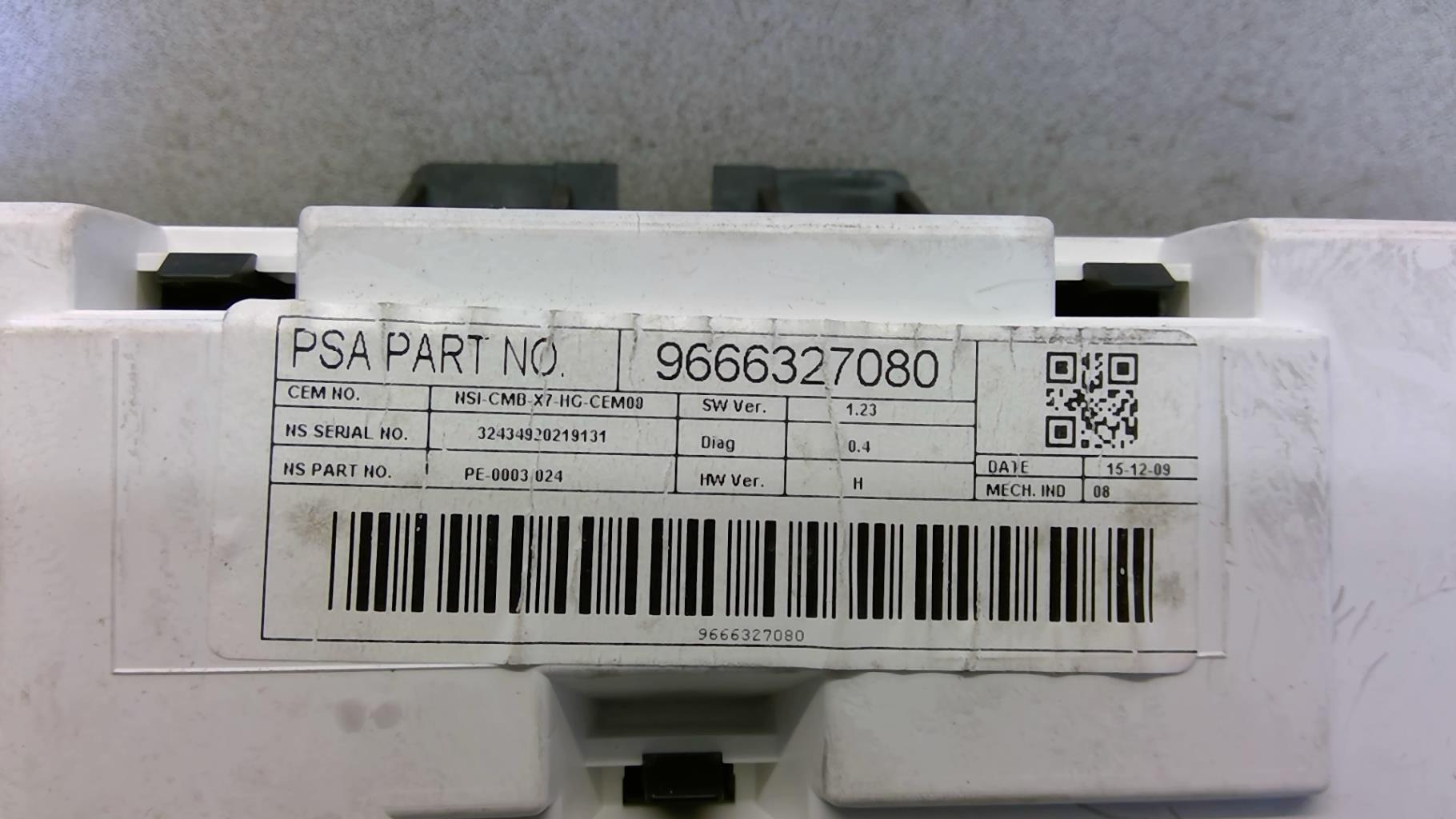 Compteur CITROEN C5 2 BREAK Diesel - 1