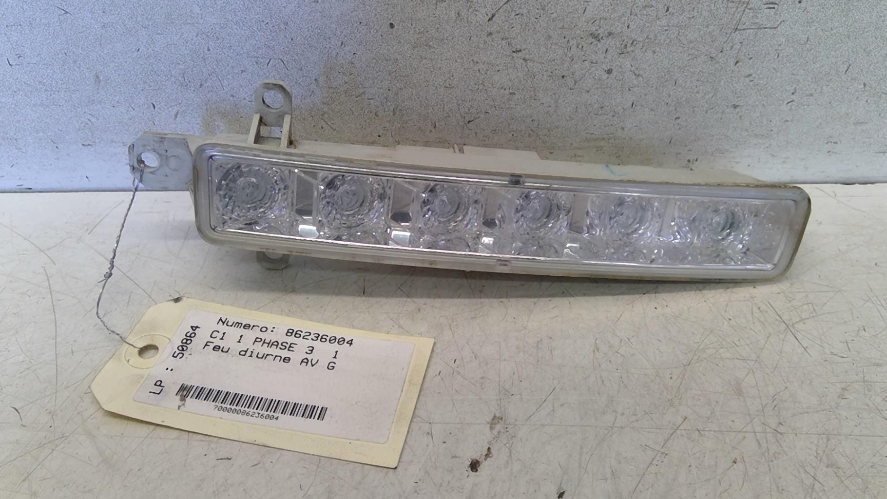 Luce di marcia diurna anteriore sinistra CITROEN C1 1 PHASE 3 Gasolina - 1