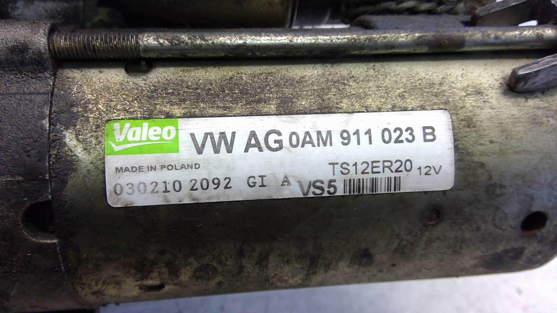 Motor de arranque VOLKSWAGEN SCIROCCO 3 PHASE 1 COUPE Gasolina - 1