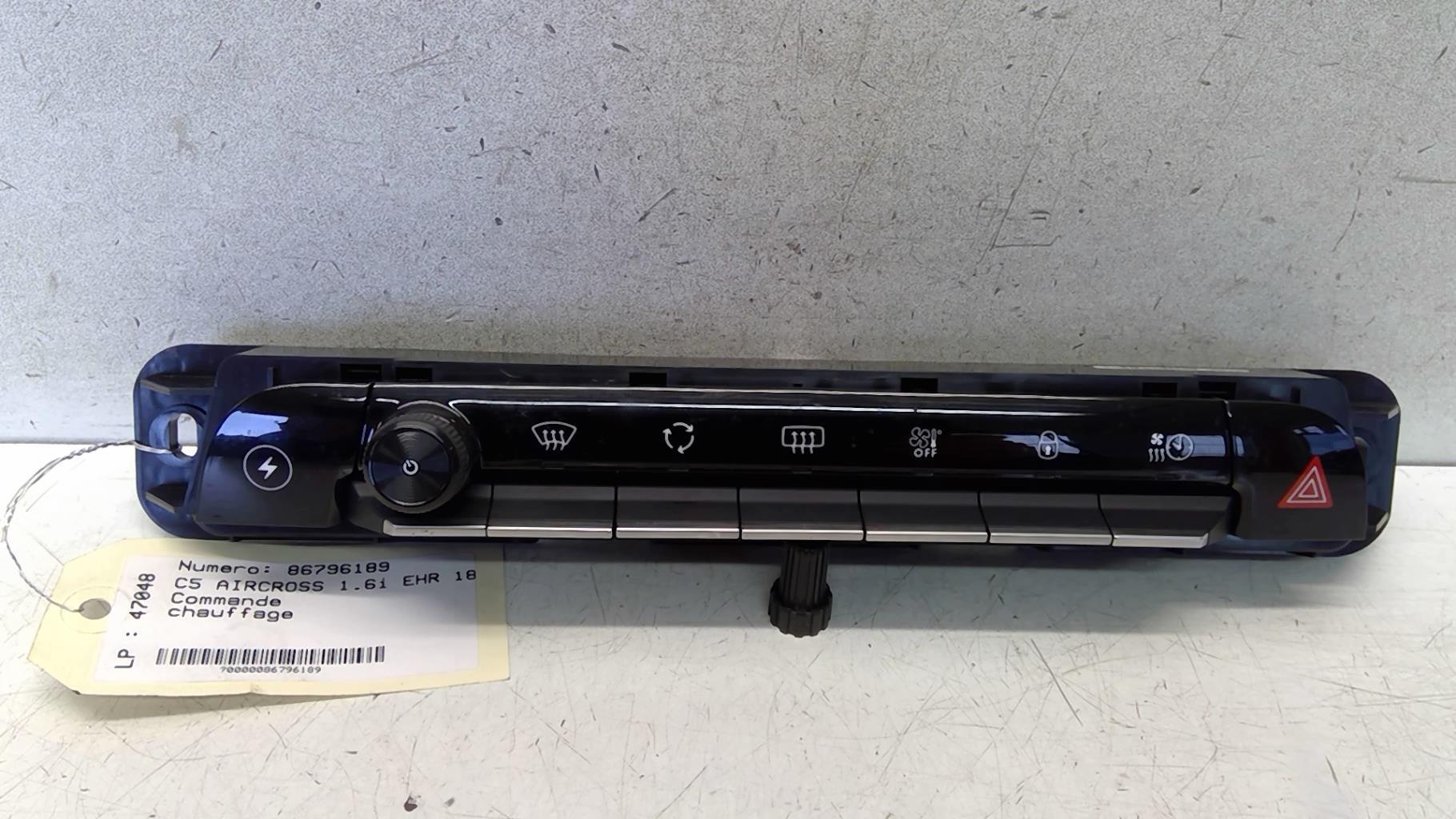 Commande chauffage CITROEN C5 AIRCROSS Essence - 1