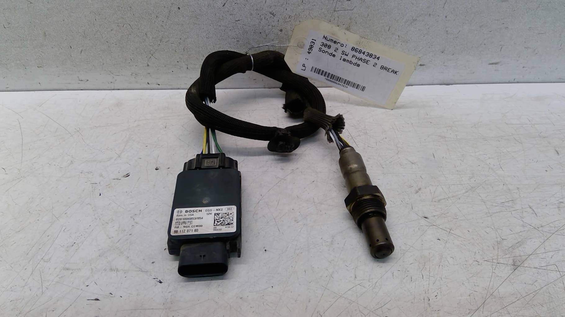 Sonde lambda PEUGEOT 308 2 SW PHASE 2 BREAK Diesel - 1
