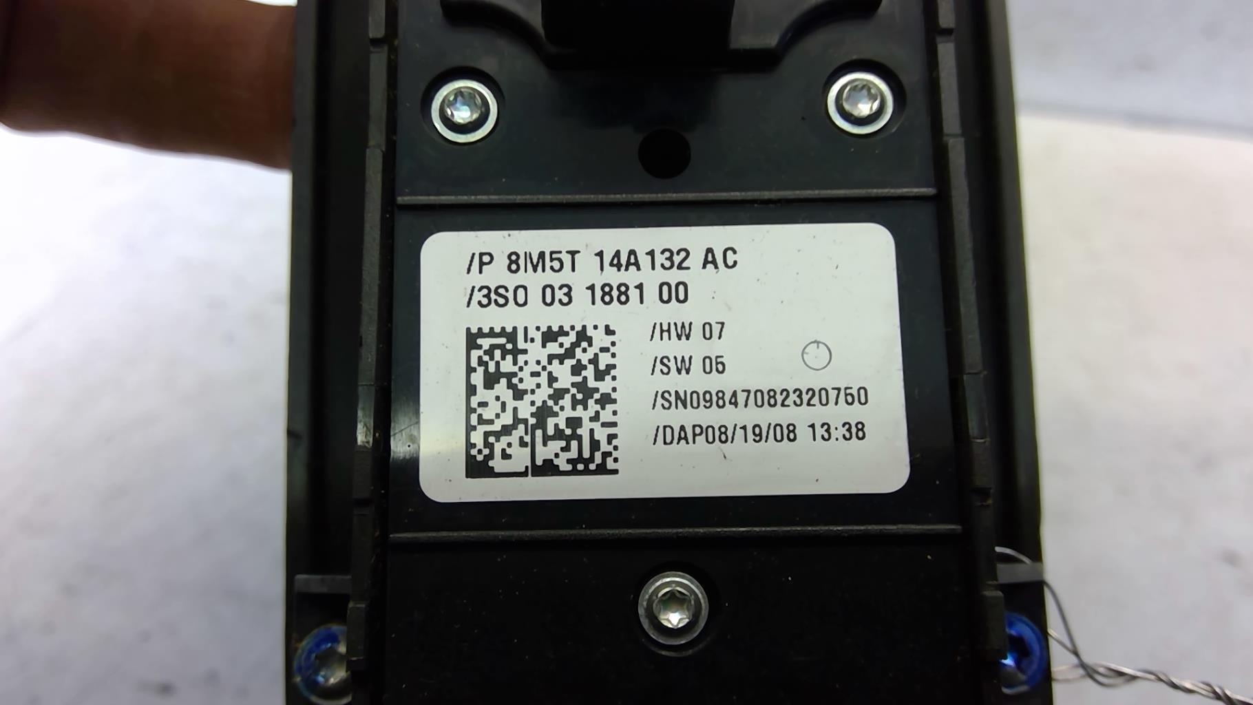 Interruttore lavacristalli anteriore sinistro FORD C-MAX 1 PHASE 2 Diésel - 1