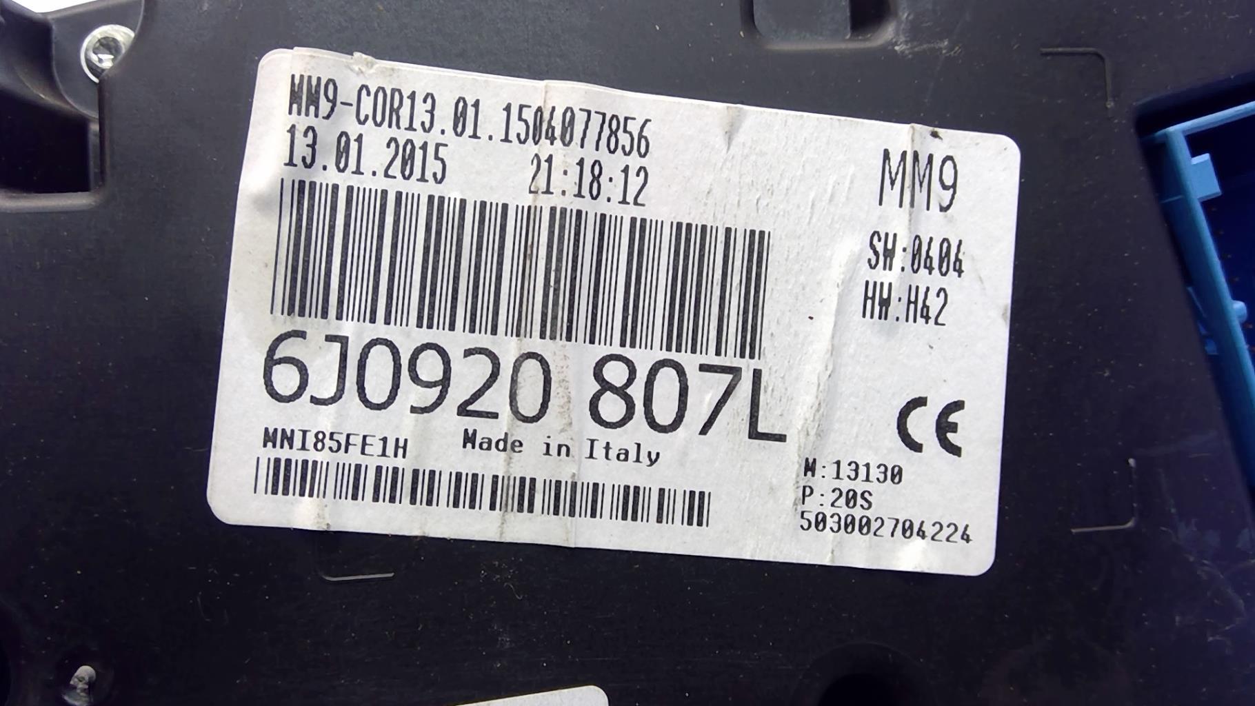 Compteur SEAT IBIZA 4 PHASE 2 Diesel - 1