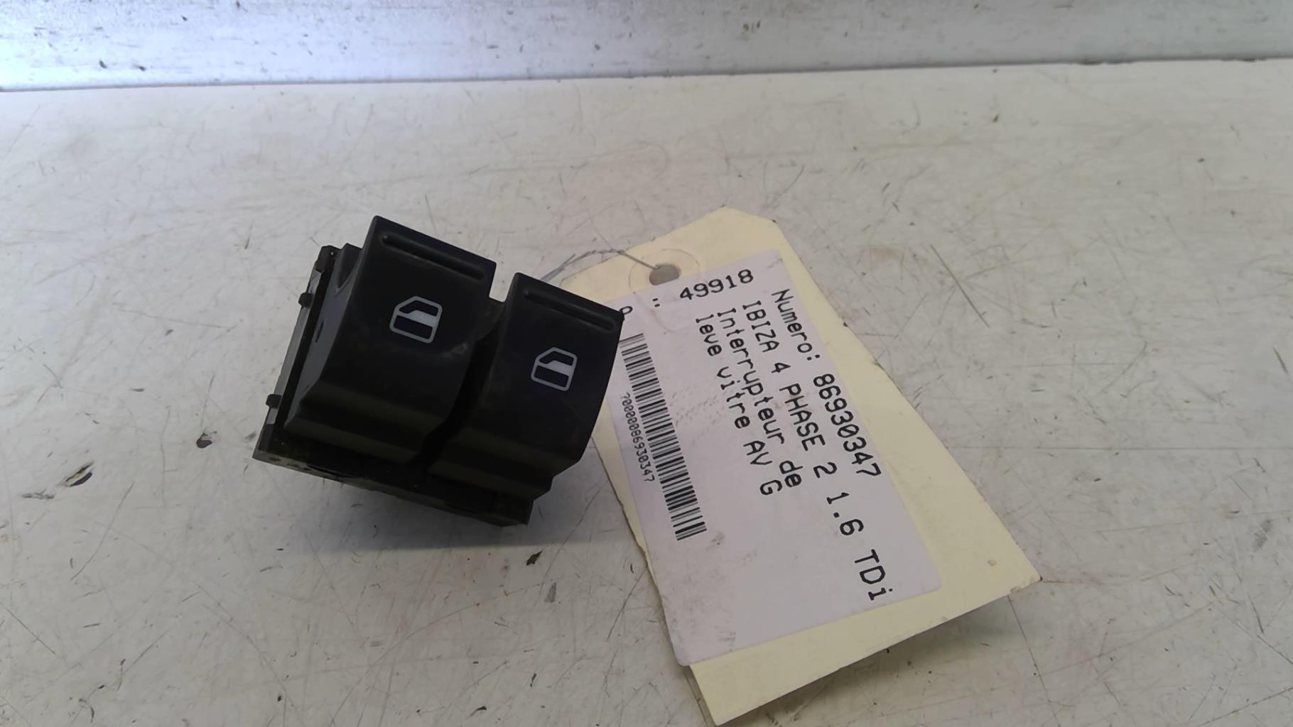 Interruttore lavacristalli anteriore sinistro SEAT IBIZA 4 PHASE 2 Diésel - 1