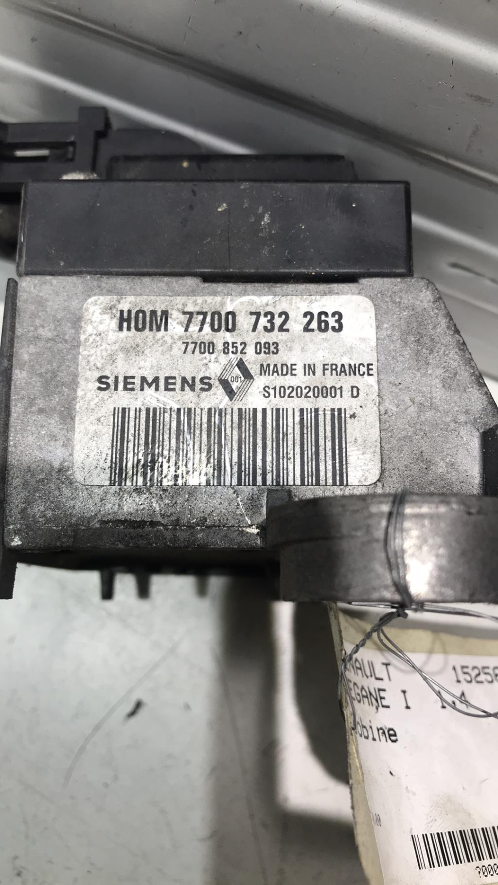 Bobina (accensione) RENAULT MEGANE 1 PHASE 1 Gasolina - 1