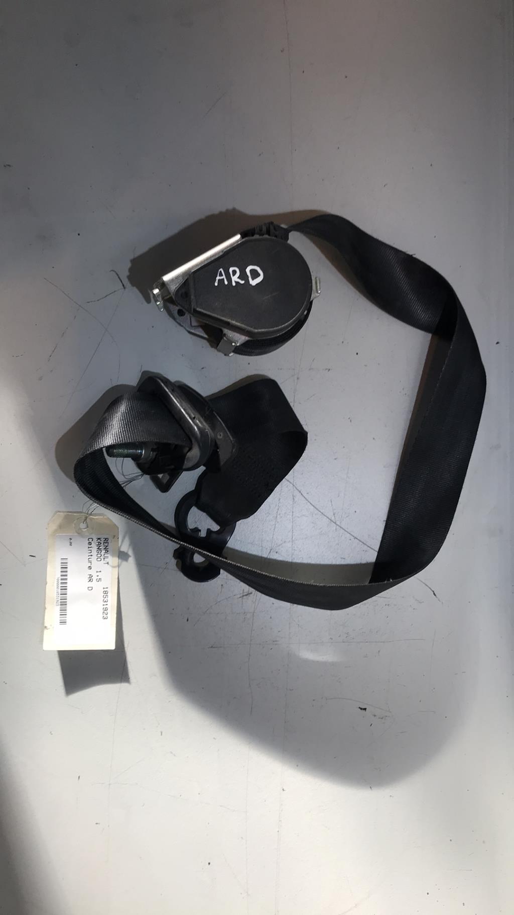 Cintura di sicurezza posteriore destra RENAULT KANGOO 1 PHASE 1 Diésel - 1